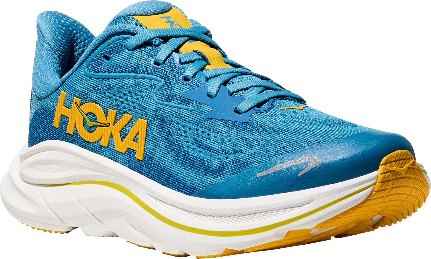 Hoka Clifton 10 Junior Running Shoes - Blue - Image 6