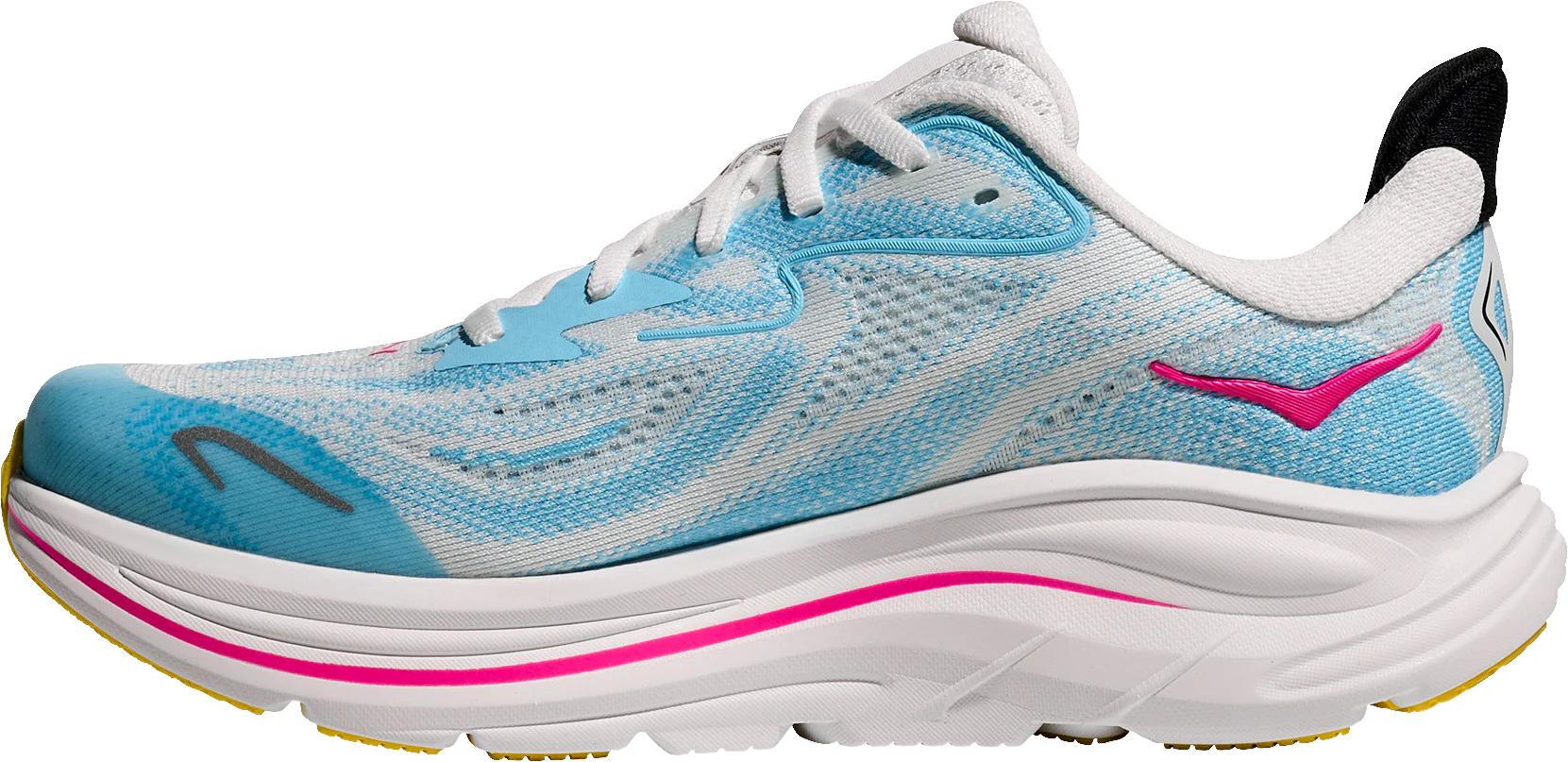 Hoka Clifton 10 Junior Running Shoes - Blue - Image 3