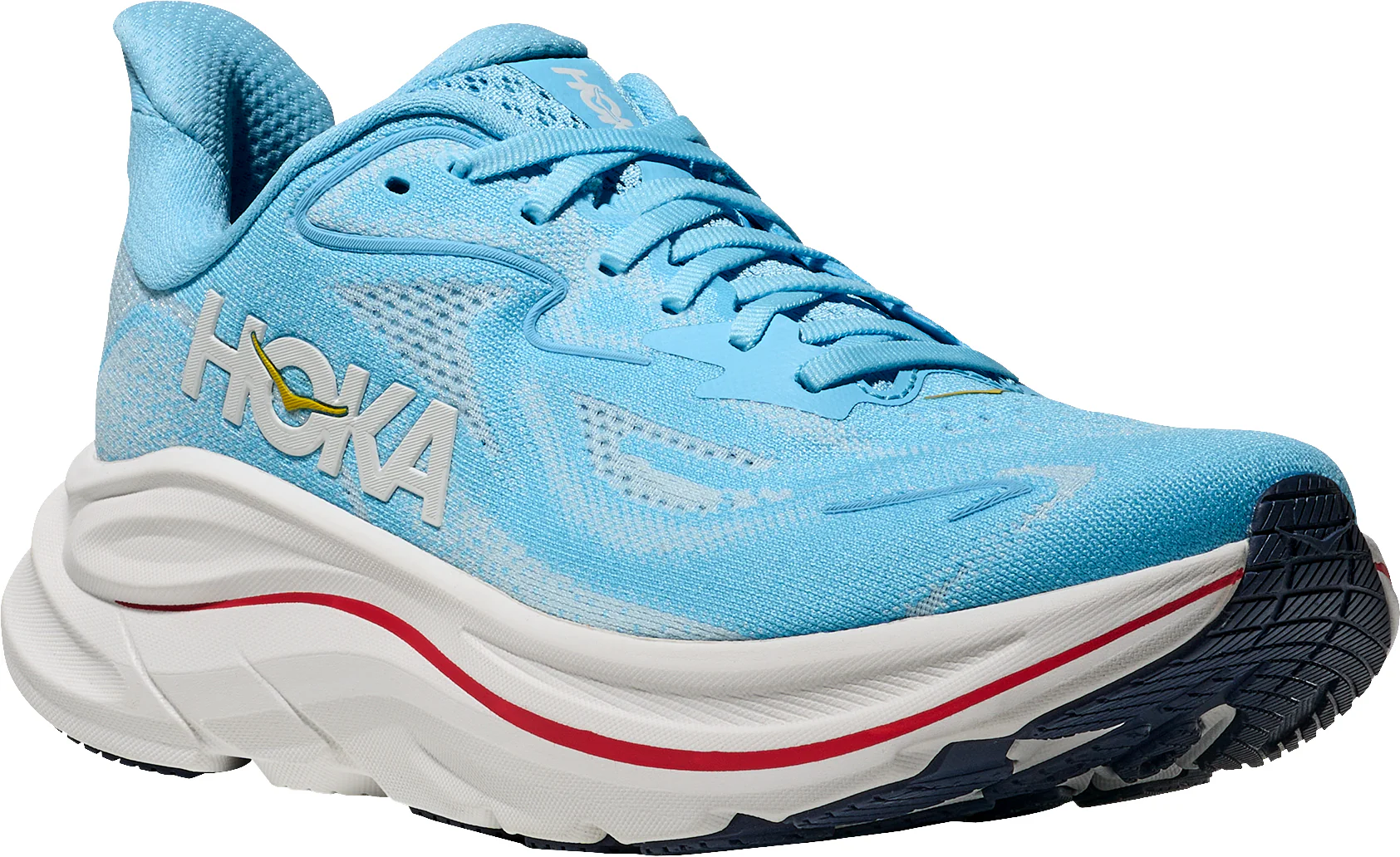 Hoka Clifton 10 Womens Running Shoes - Blue - Image 6