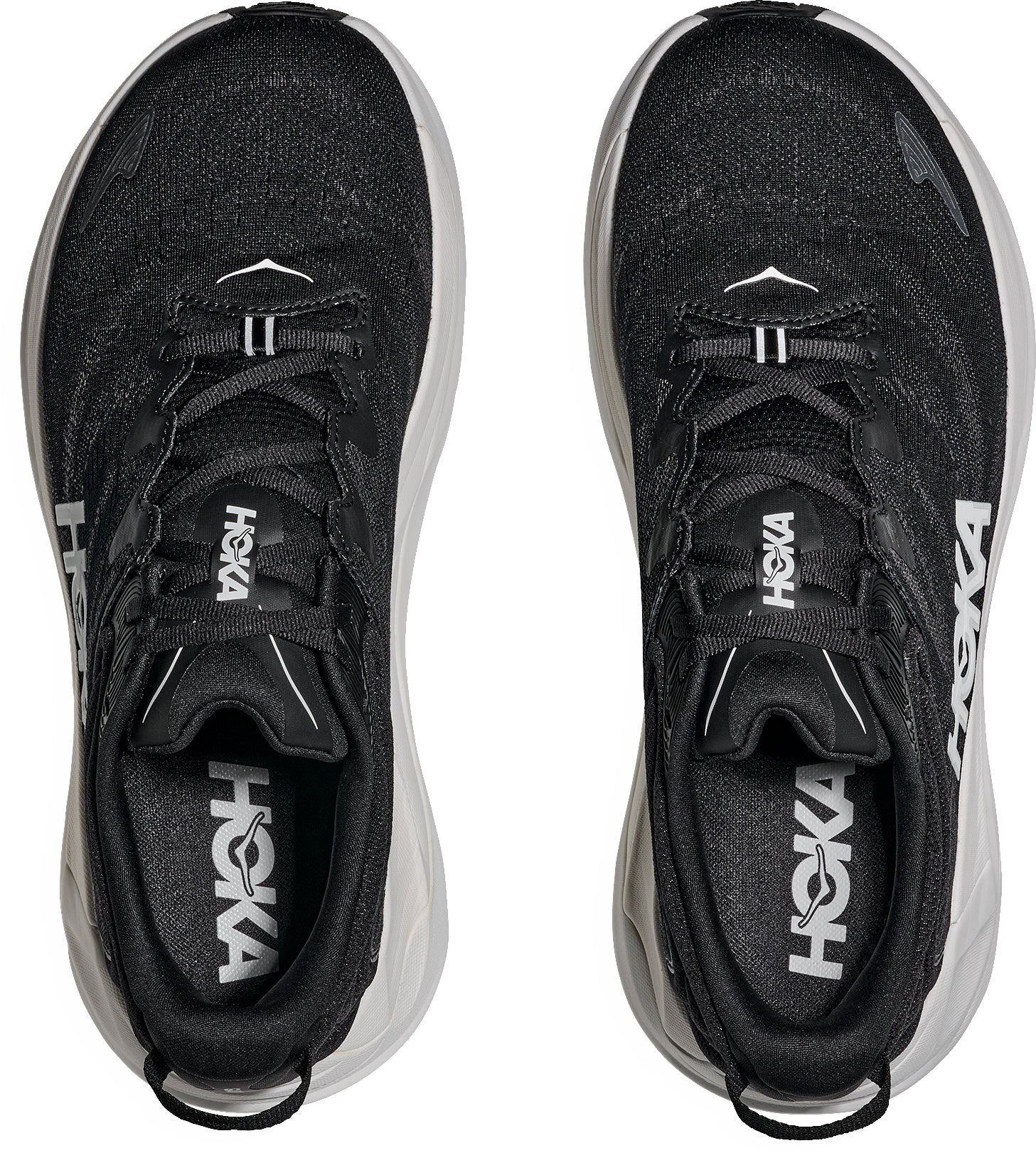 Hoka Gaviota 6 WIDE FIT Mens Running Shoes - Black - Image 4