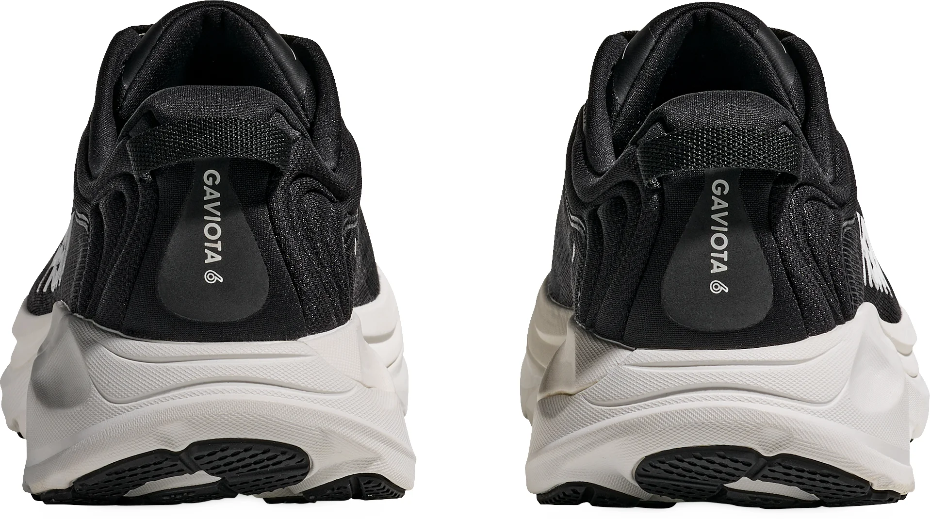 Hoka Gaviota 6 WIDE FIT Mens Running Shoes - Black - Image 5