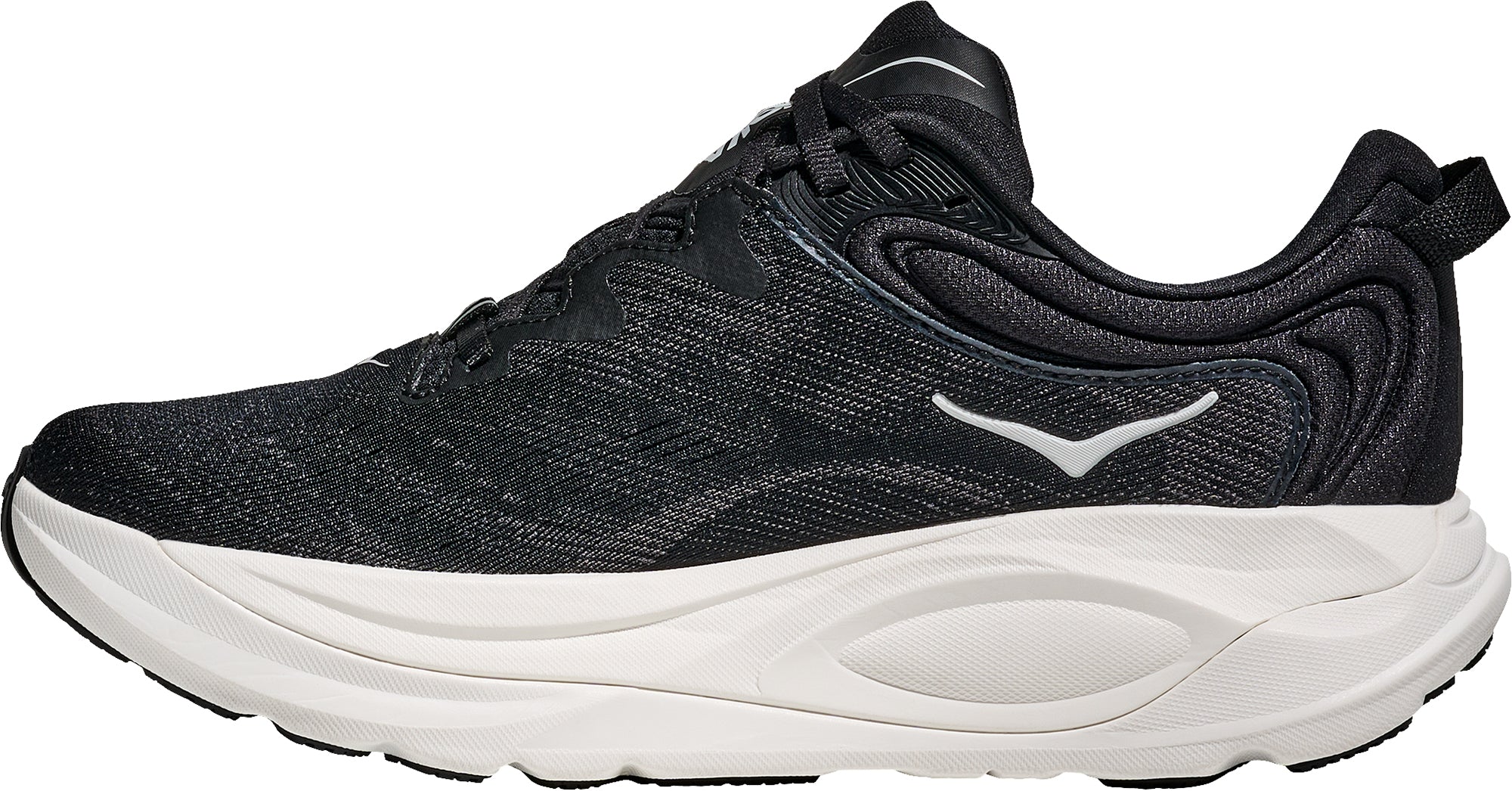 Hoka Gaviota 6 Womens Running Shoes - Black - Image 3