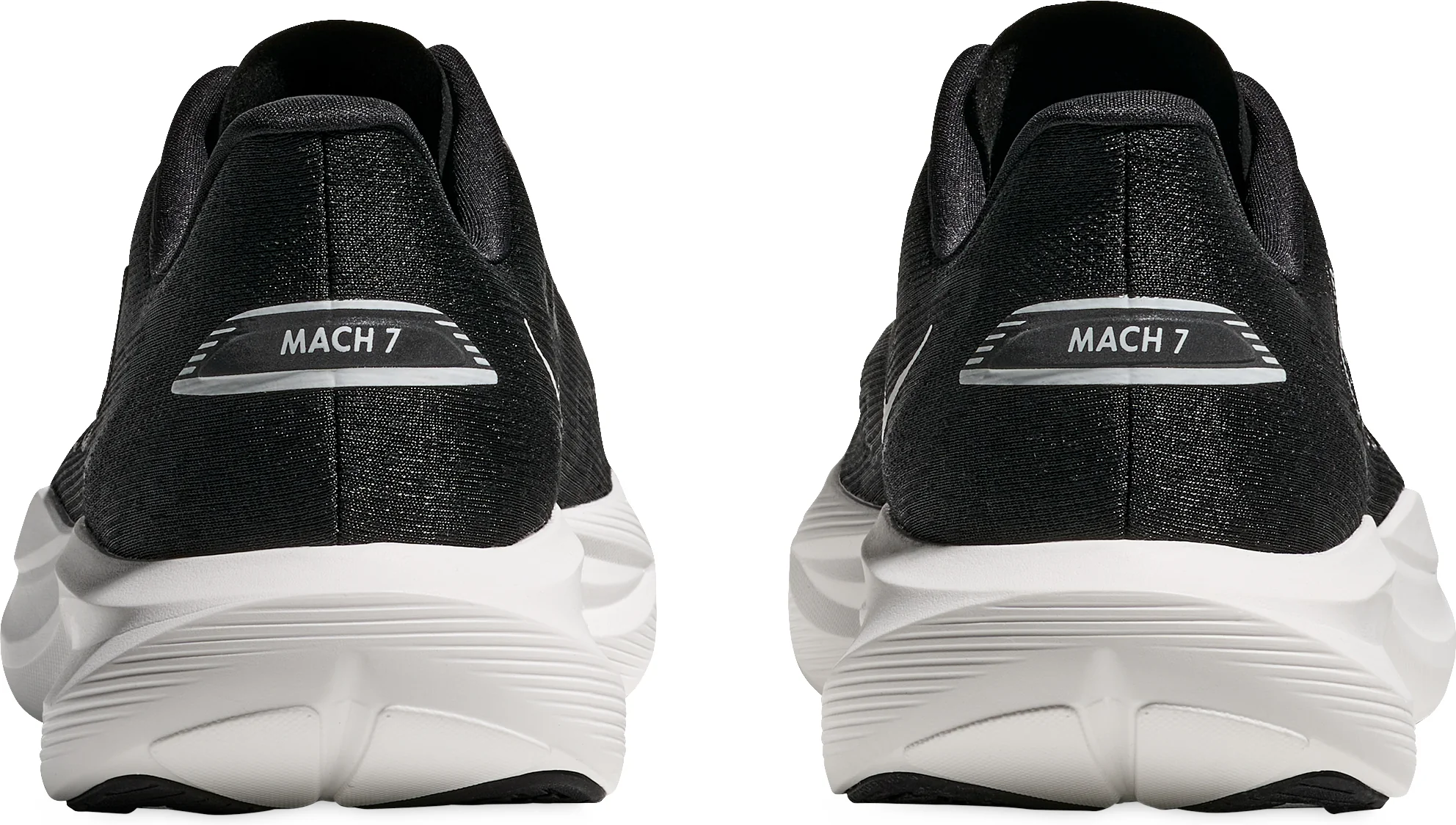 Hoka Mach 7 Mens Running Shoes - Black - Image 5