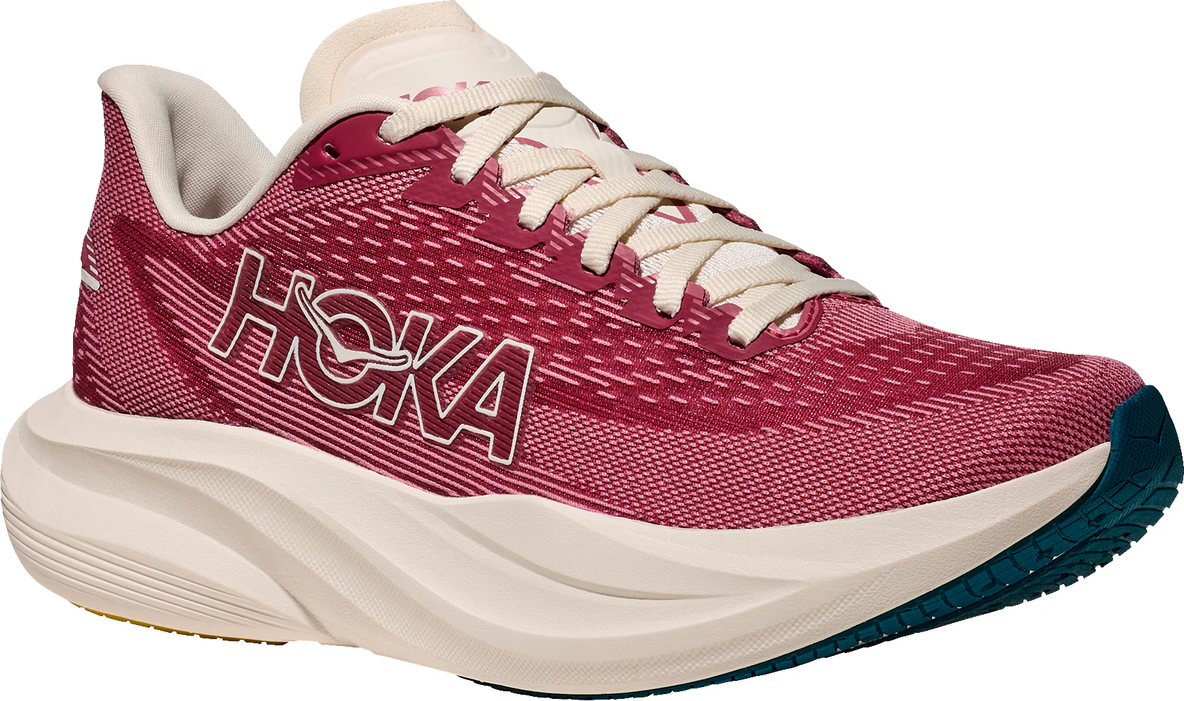Hoka Mach 7 Womens Running Shoes - Pink - Image 6