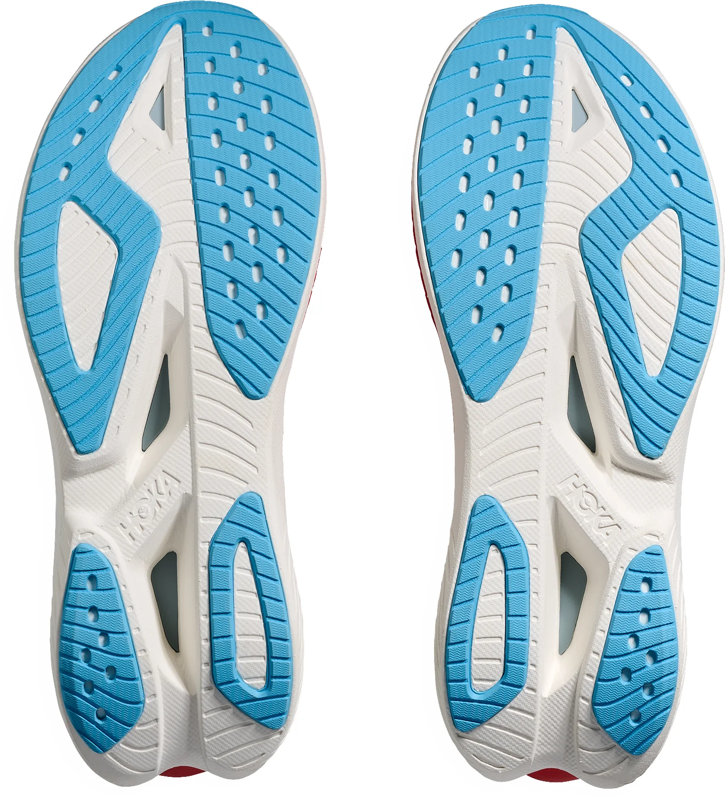 Hoka Mach X 3 Mens Running Shoes - White - Image 2
