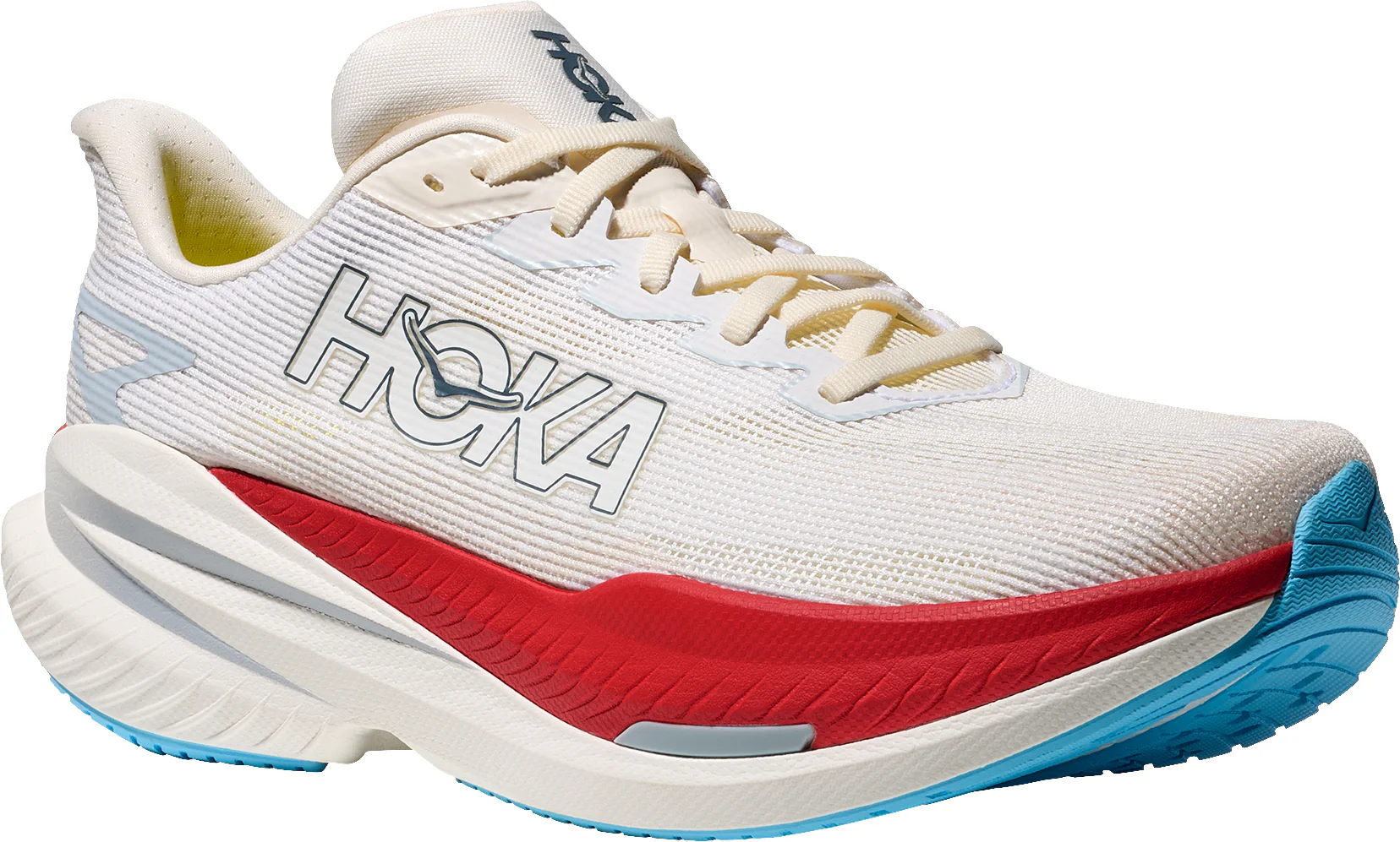 Hoka Mach X 3 Mens Running Shoes - White - Image 6