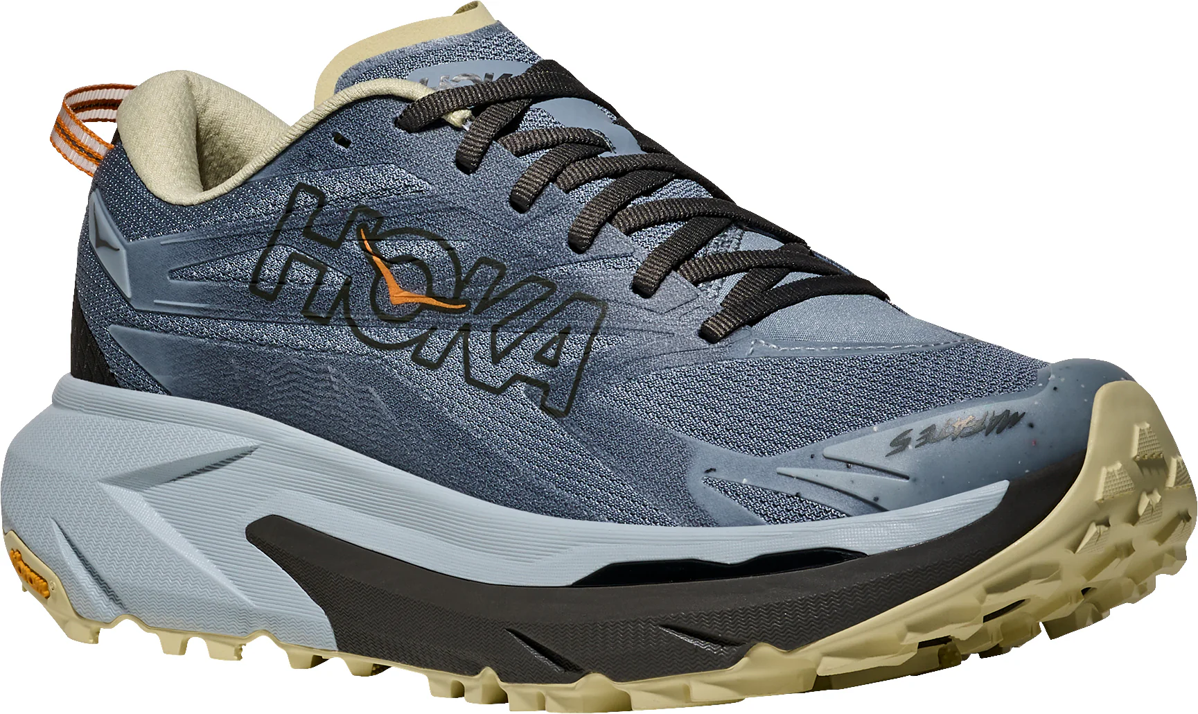 Hoka Mafate 5 Mens Trail Running Shoes - Blue - Image 6