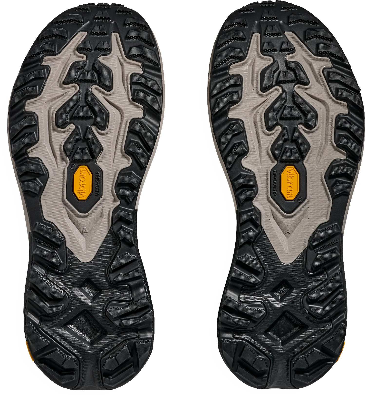 Hoka Mafate 5 Mens Trail Running Shoes - Grey - Image 2