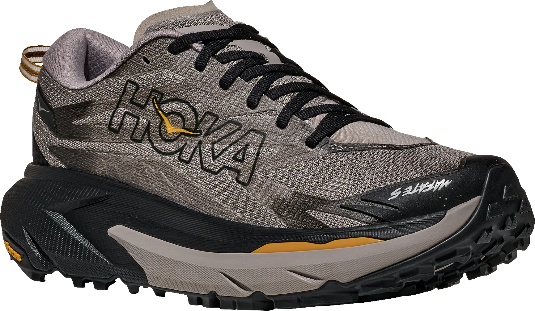 Hoka Mafate 5 Mens Trail Running Shoes - Grey - Image 6
