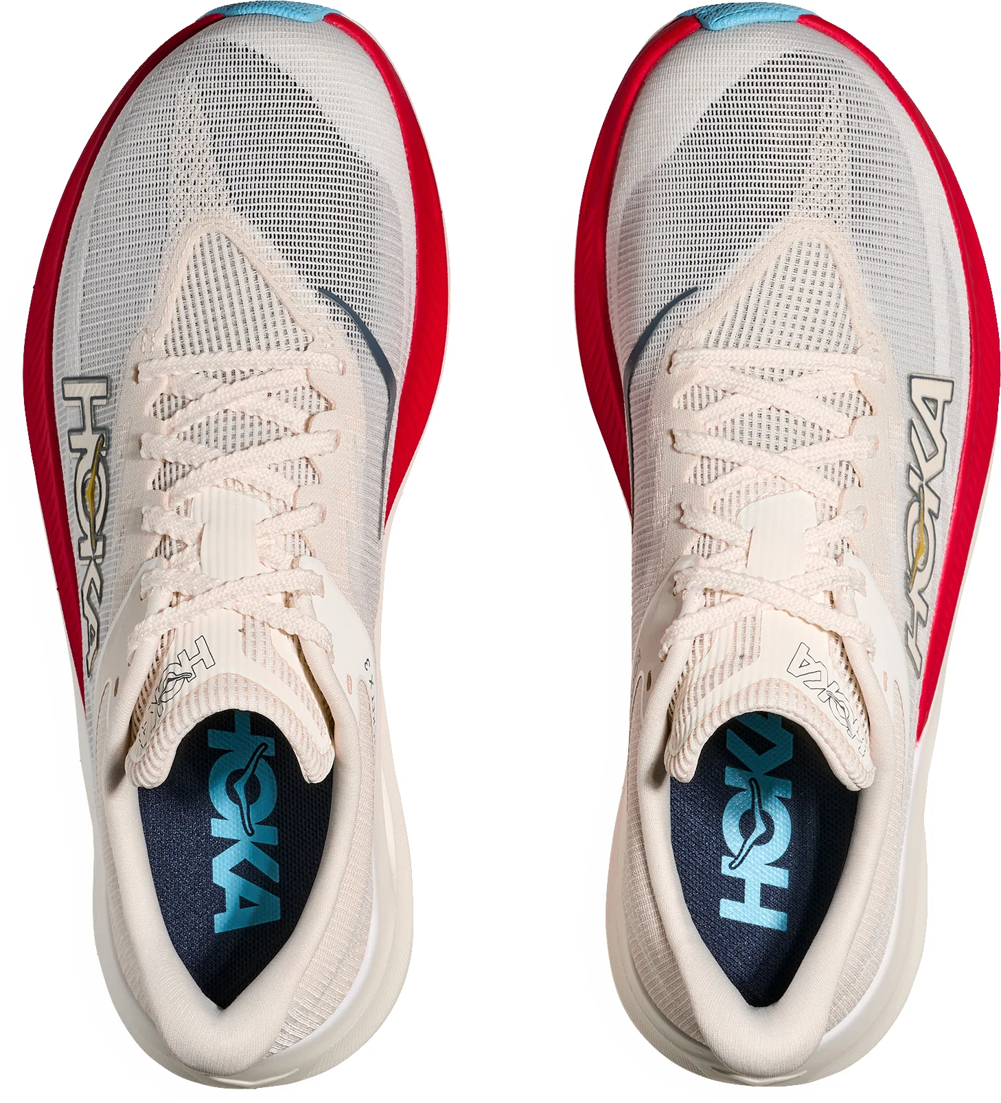 Hoka Rocket X 3 Running Shoes - Cream - Image 4