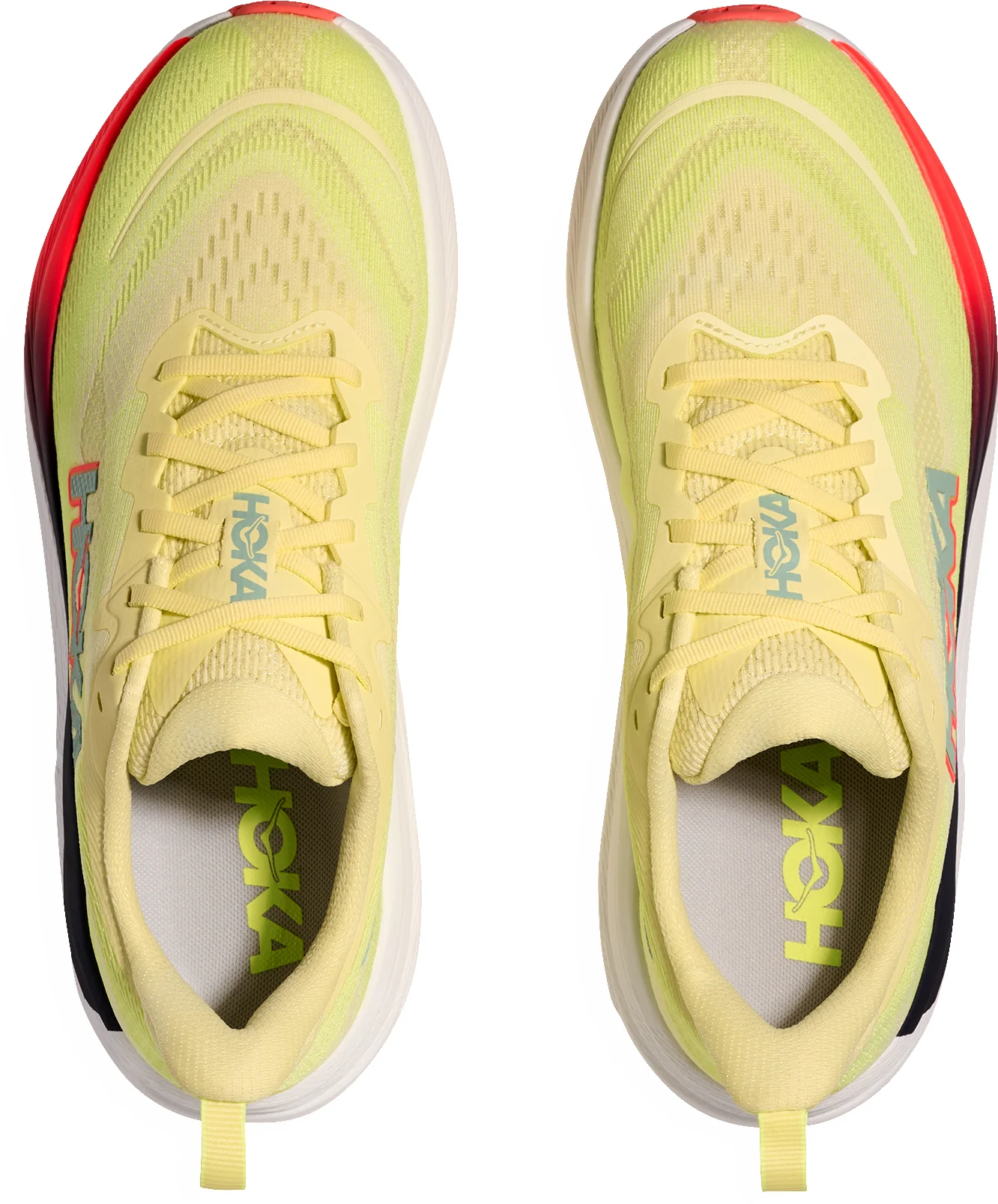 Hoka Skyflow Womens Running Shoes - Yellow - Image 4
