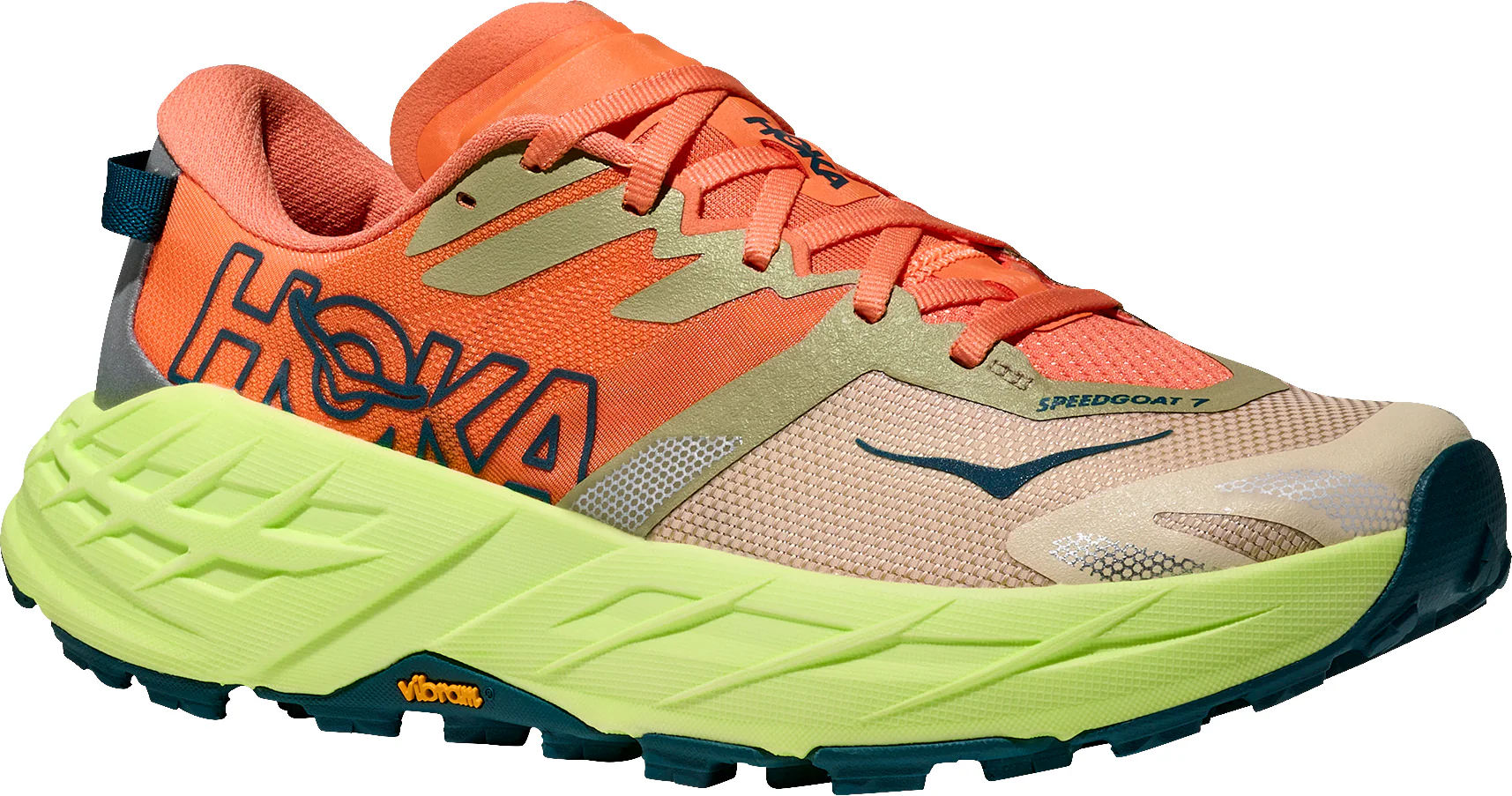 Hoka Speedgoat 7 Womens Trail Running Shoes - Orange - Image 6
