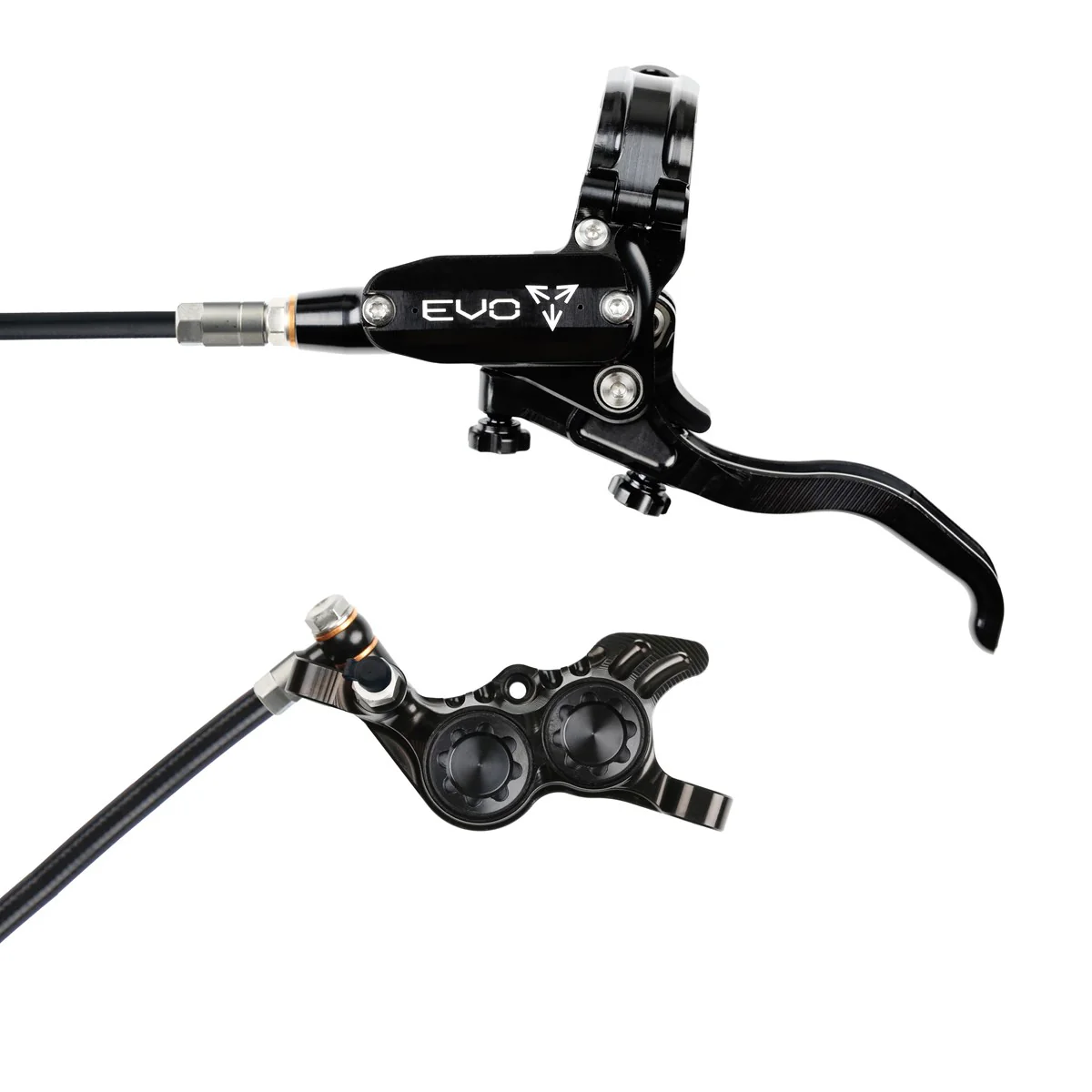 Hope Tech 4 Evo GR4 Four-Piston Hydraulic Brakeset - No Rotor