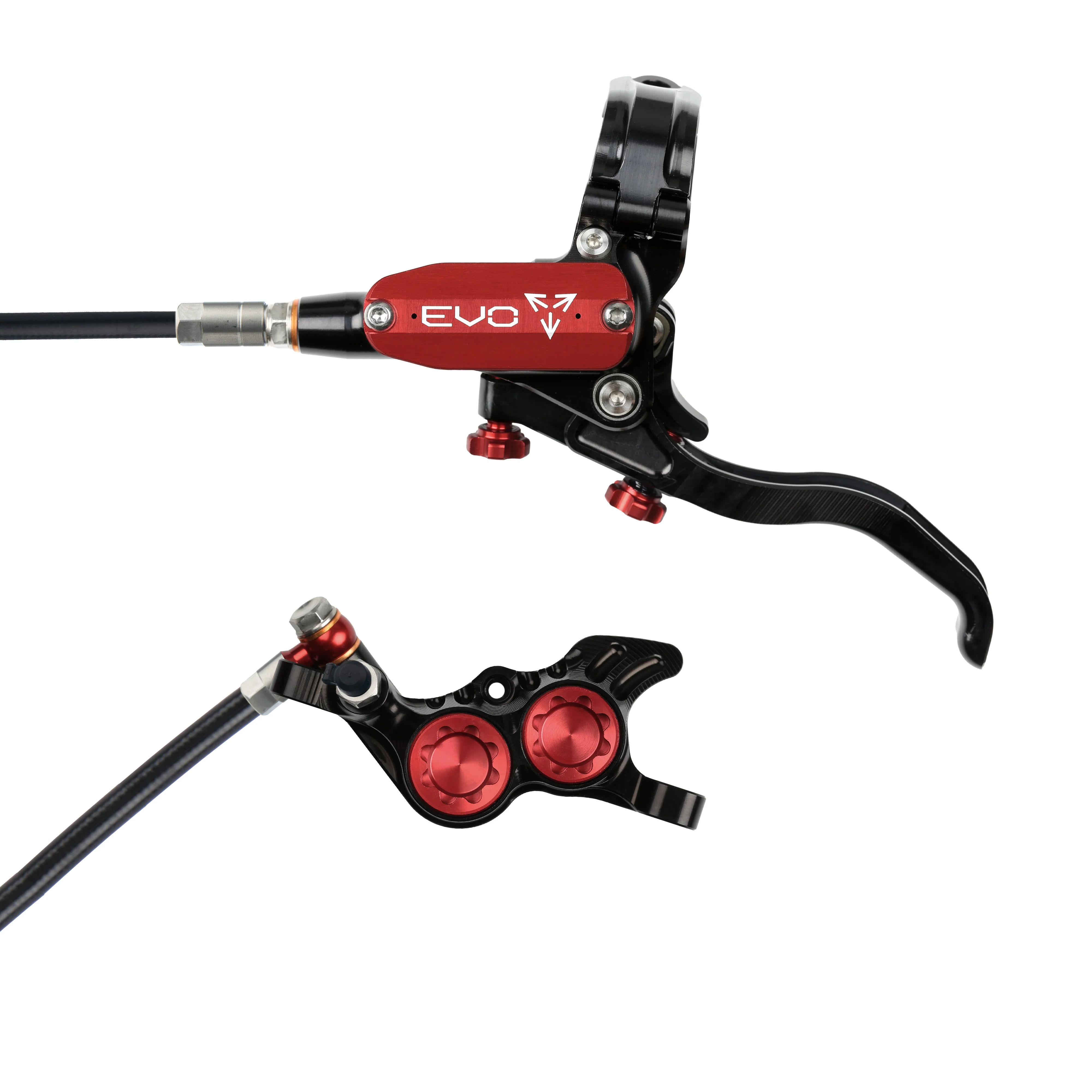 Hope Tech 4 Evo GR4 Four-Piston Hydraulic Brakeset - No Rotor - Image 4
