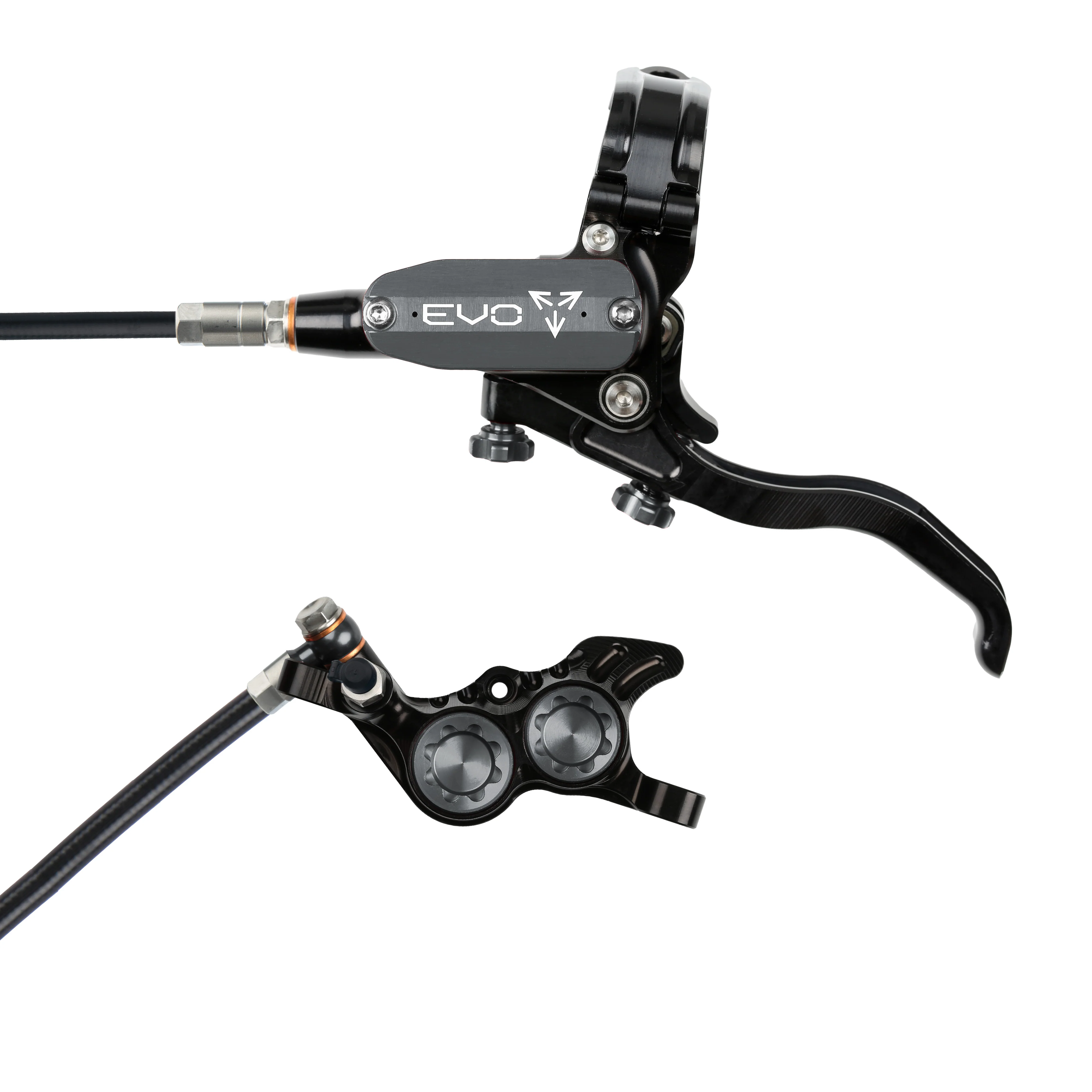 Hope Tech 4 Evo GR4 Four-Piston Hydraulic Brakeset - No Rotor - Image 7