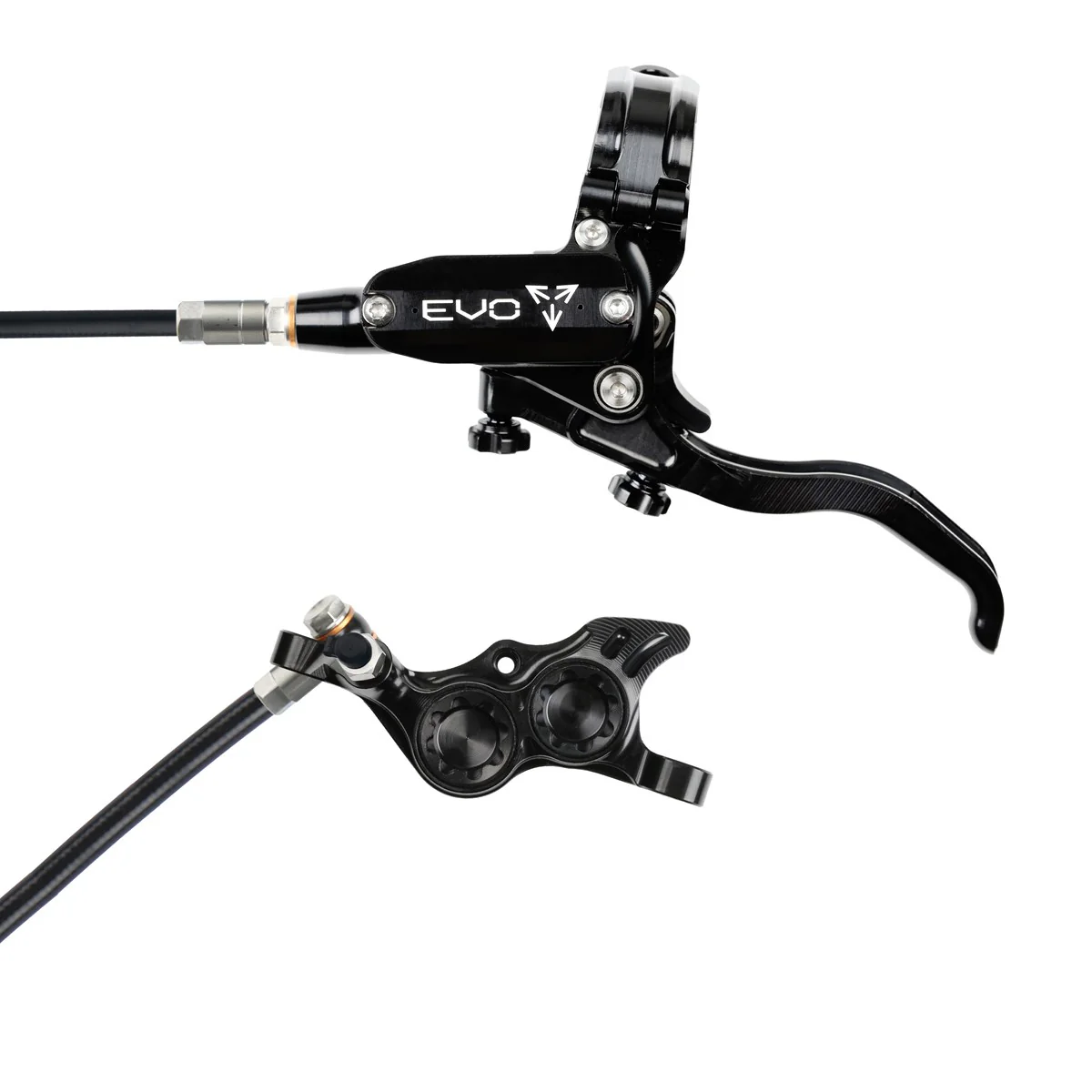Hope Tech 4 Evo TR4 Four-Piston Hydraulic Brakeset - No Rotor