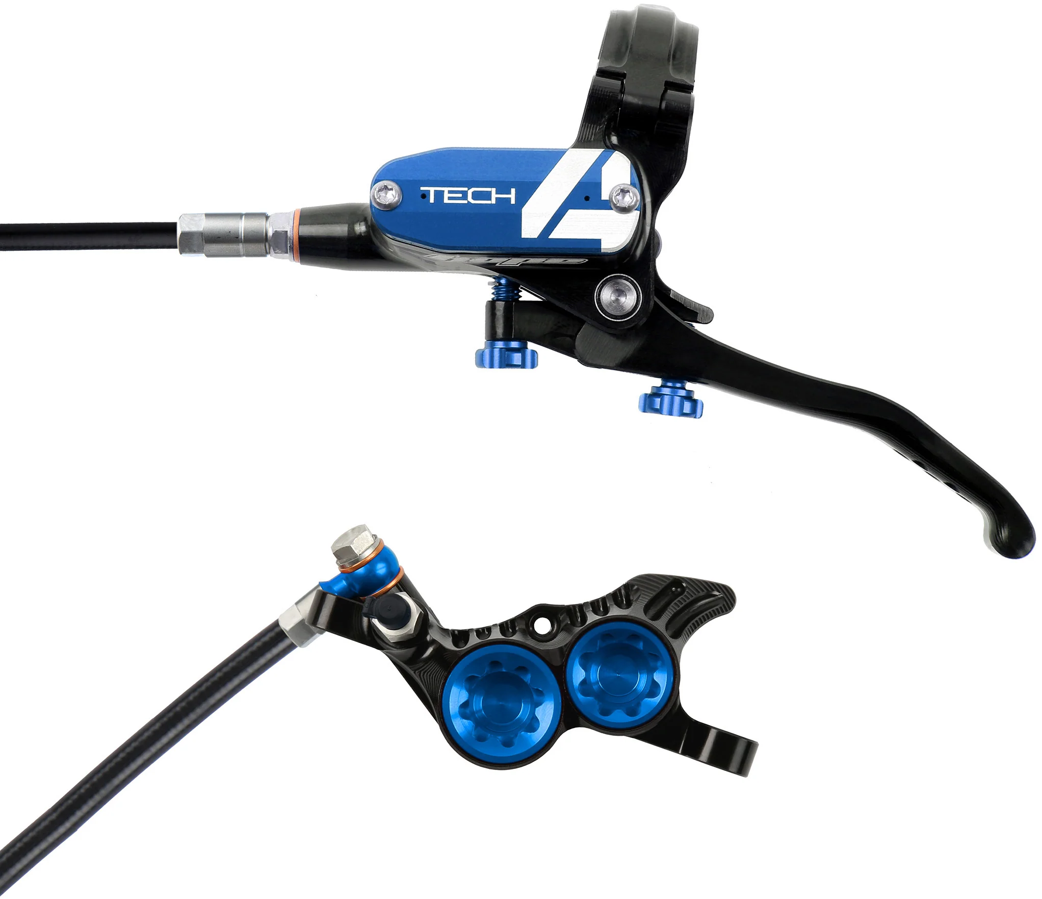 Hope Tech 4 V4 No Rotor Brakeset - Pair - Image 2