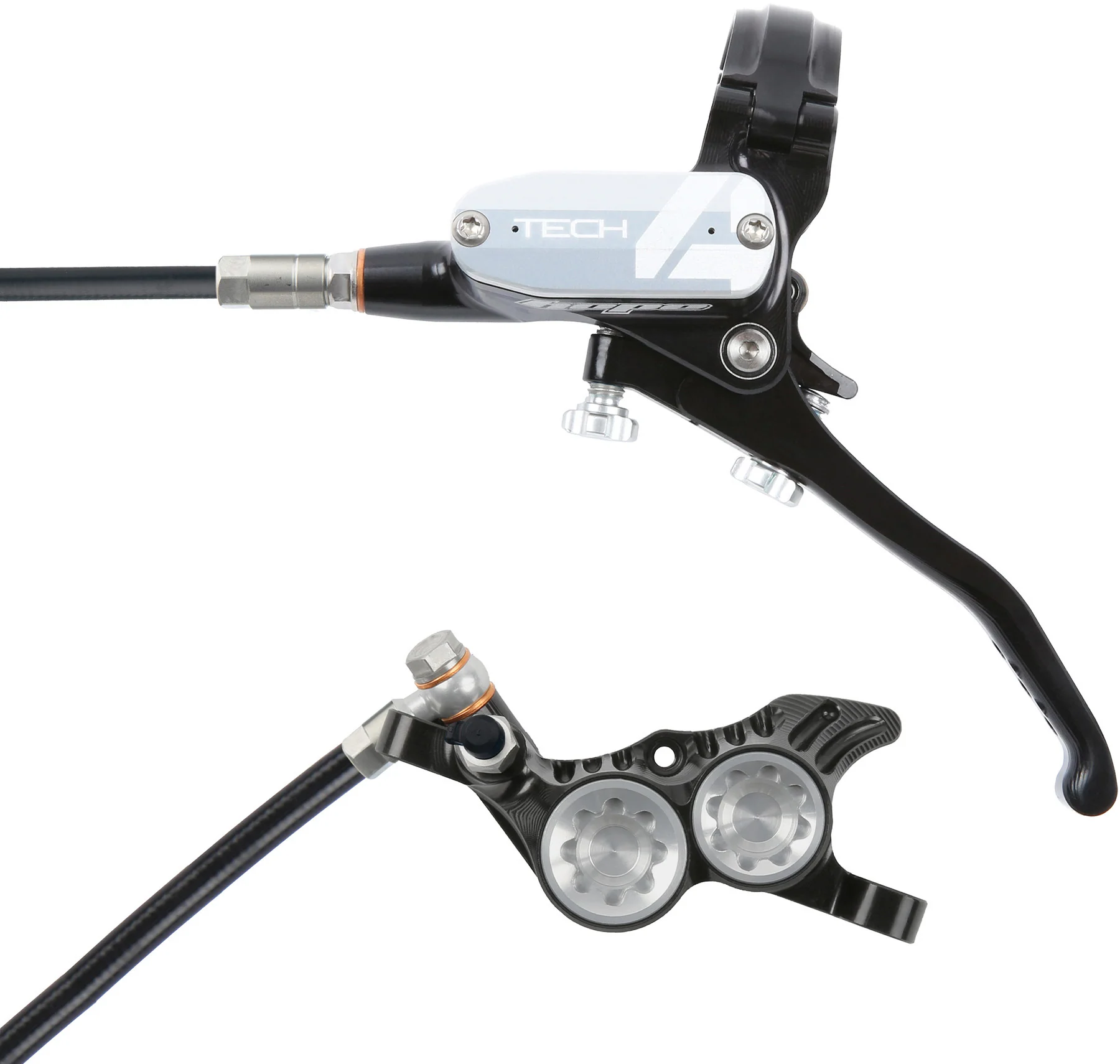Hope Tech 4 V4 No Rotor Brakeset - Pair - Image 4