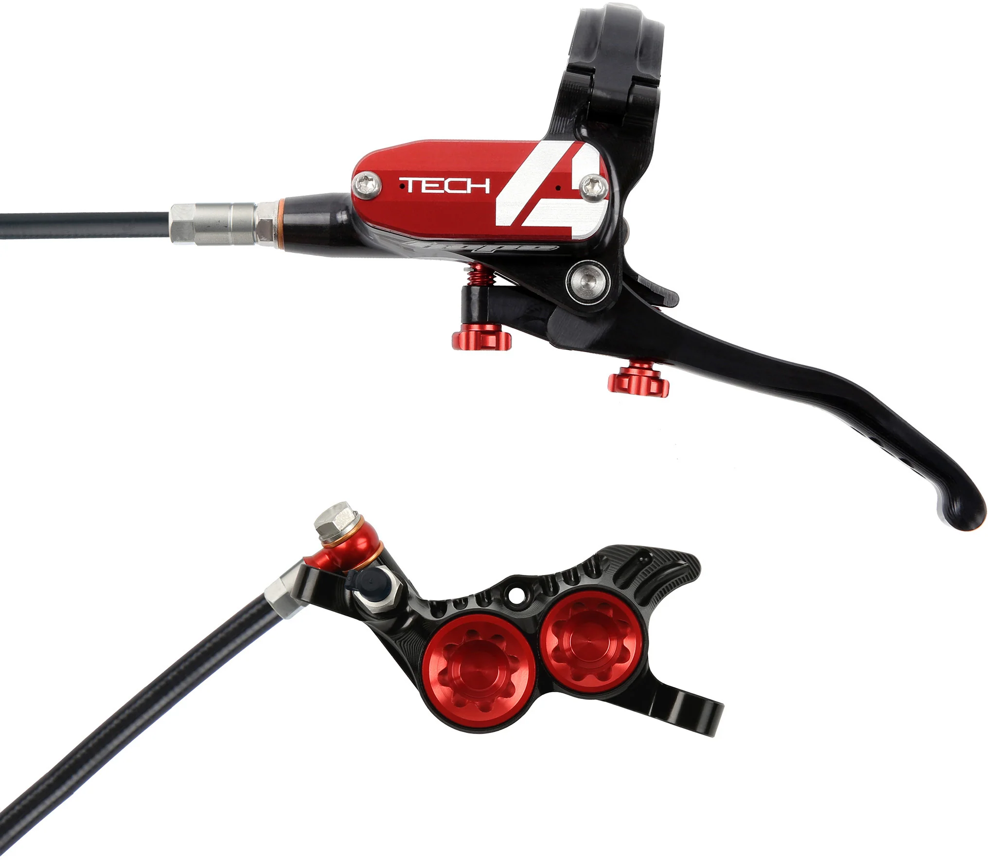 Hope Tech 4 V4 No Rotor Brakeset - Pair - Image 5