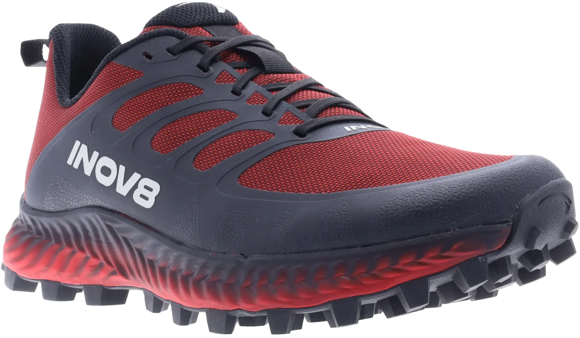 Inov8 MudTalon WIDE FIT Mens Trail Running Shoes - Red - Image 5