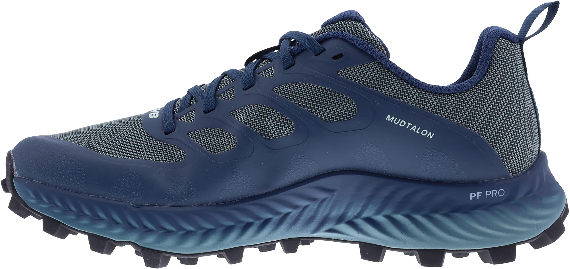 Inov8 Mudtalon WIDE FIT Womens Trail Running Shoes - Blue - Image 3