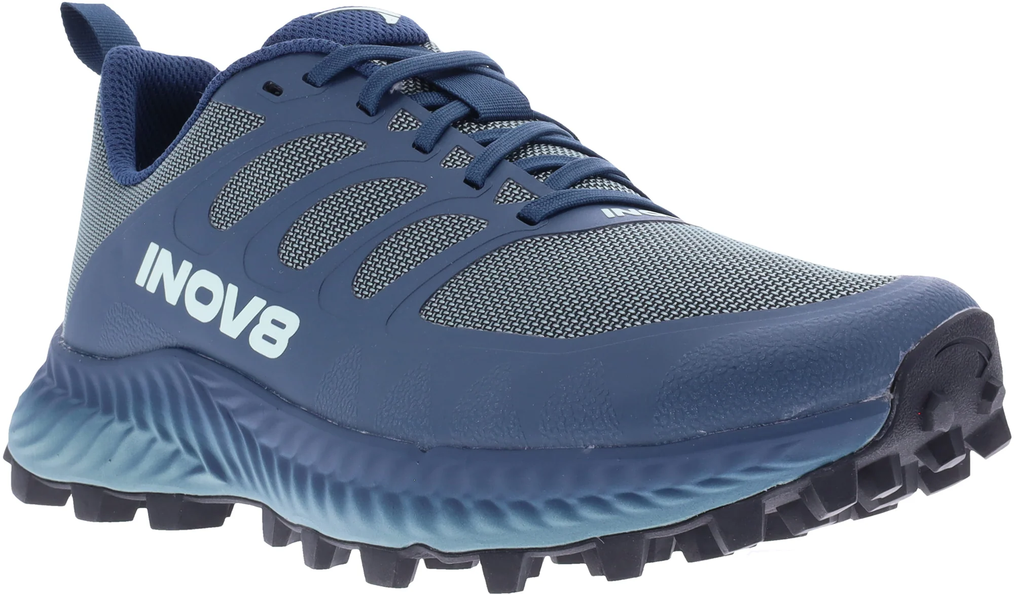 Inov8 Mudtalon WIDE FIT Womens Trail Running Shoes - Blue - Image 6