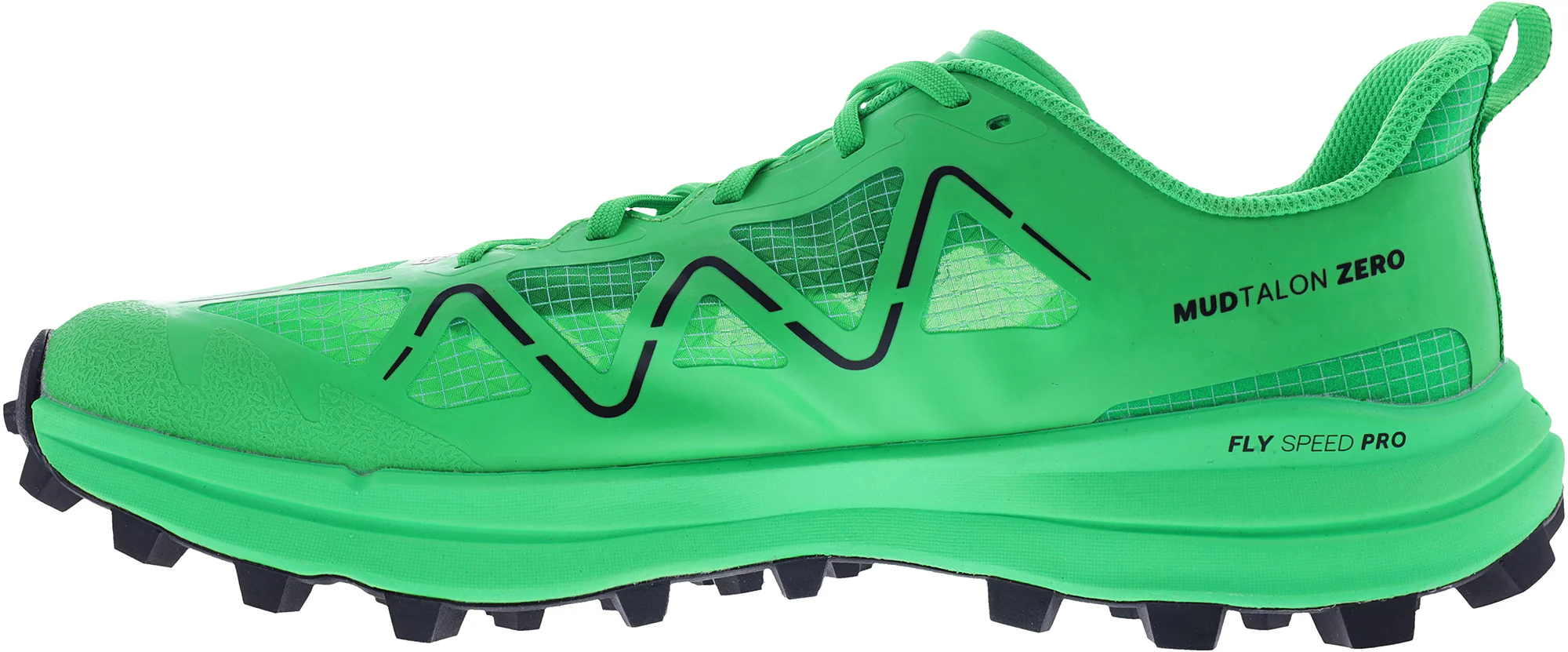 Inov8 MudTalon Zero (Precision Fit) Mens Trail Running Shoes - Green - Image 3