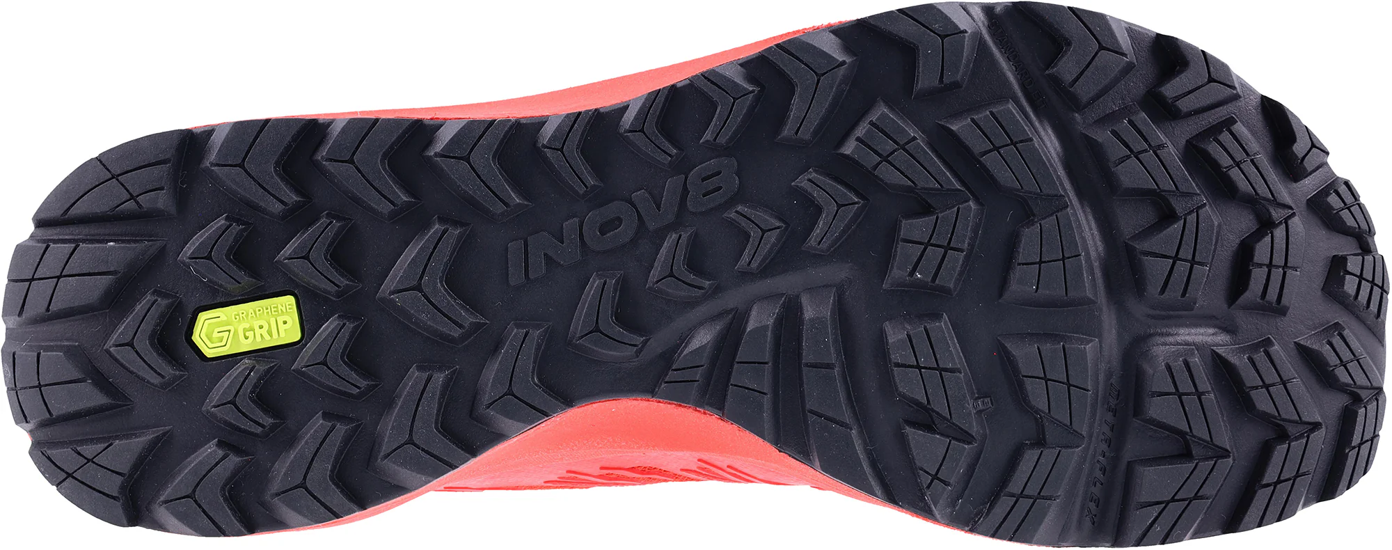 Inov8 TrailFly Max V2 Womens Trail Running Shoes - Red - Image 2