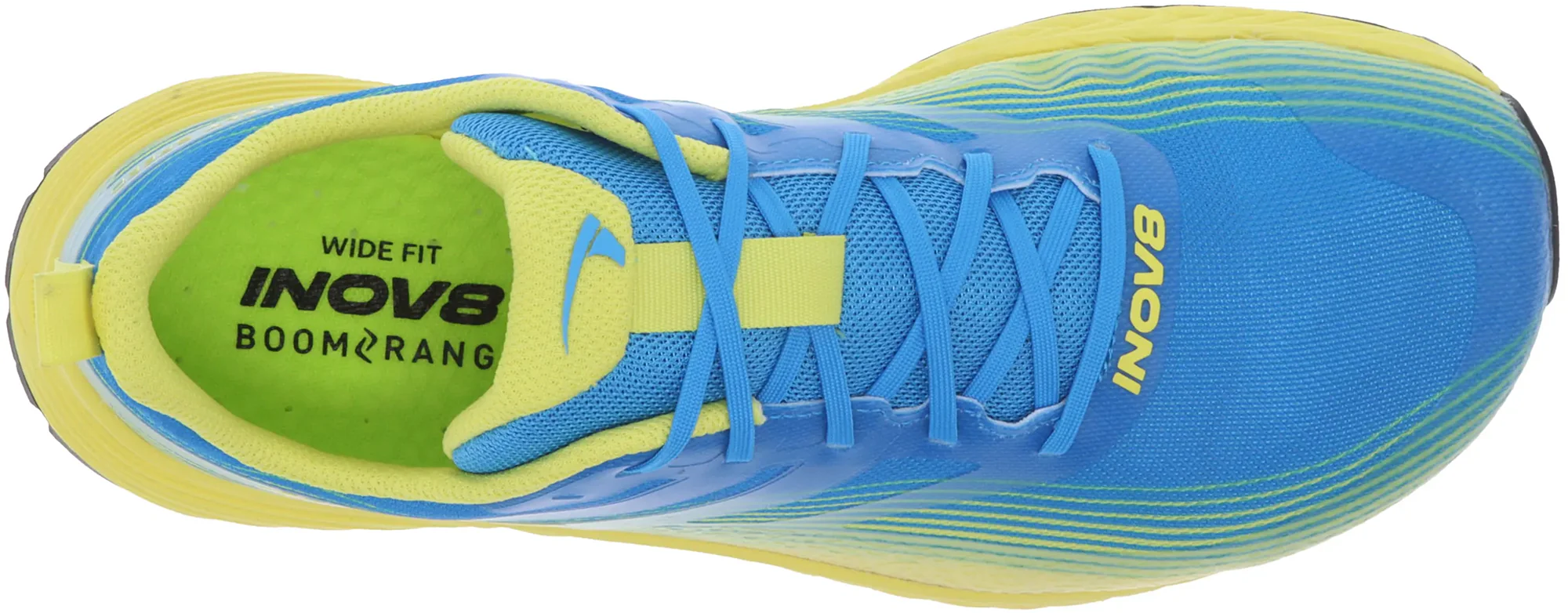 Inov8 TrailFly Speed WIDE FIT Mens Trail Running Shoes - Blue - Image 4