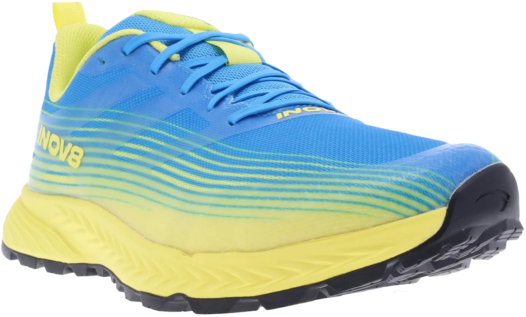 Inov8 TrailFly Speed WIDE FIT Mens Trail Running Shoes - Blue - Image 6