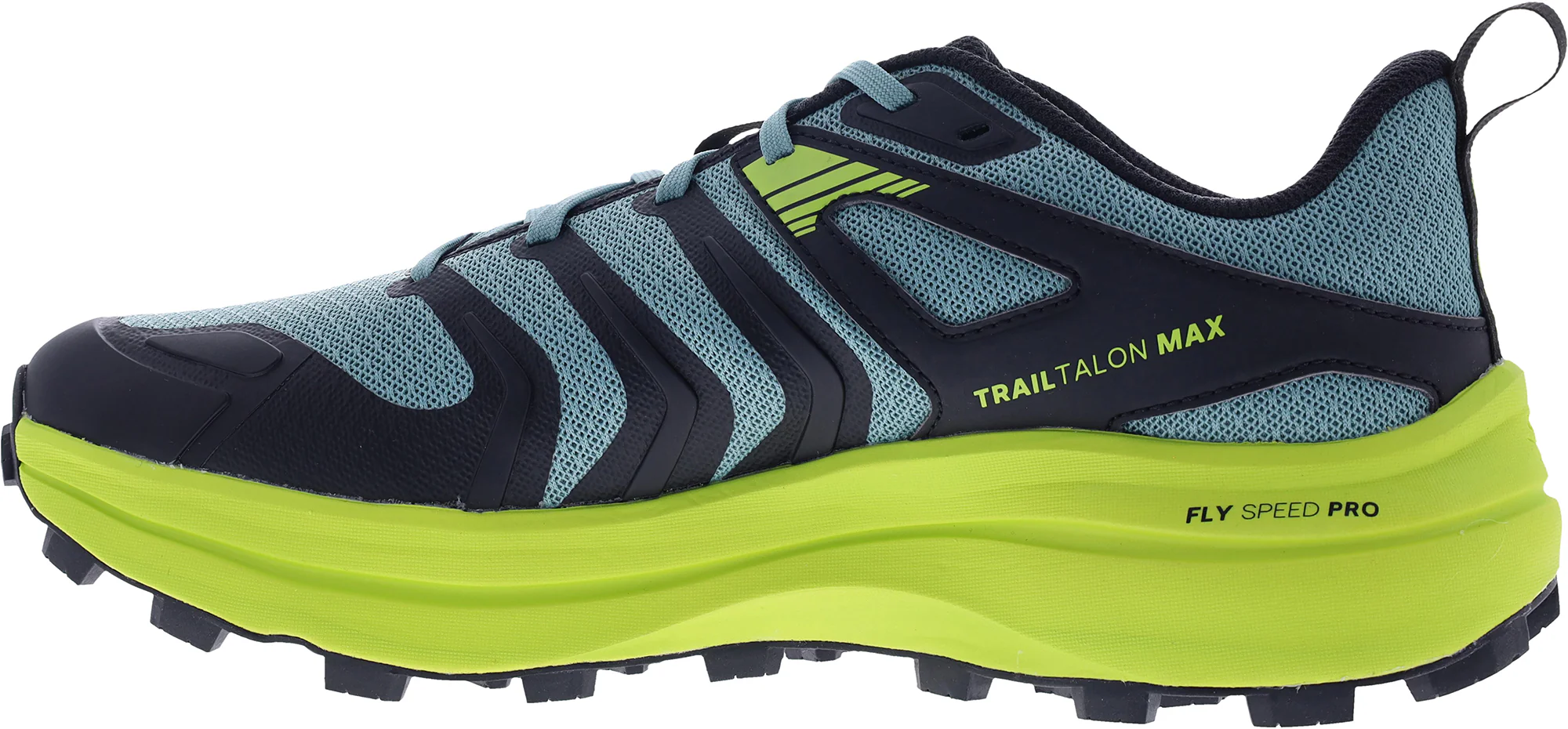 Inov8 TrailTalon Max WIDE FIT Mens Trail Running Shoes - Green - Image 3