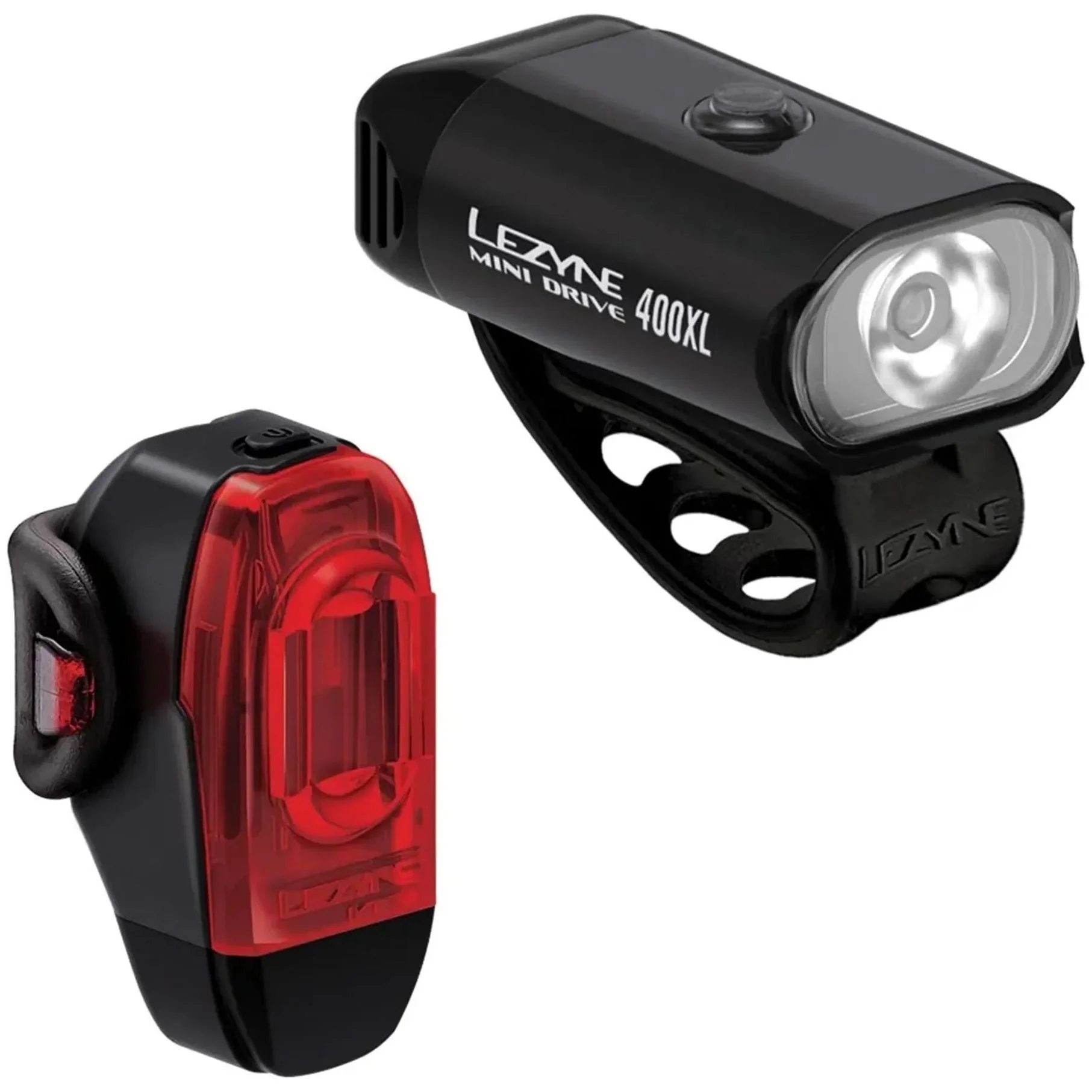 Lezyne Mini Drive 400XL / KTV Drive+ LED Bike Light Set