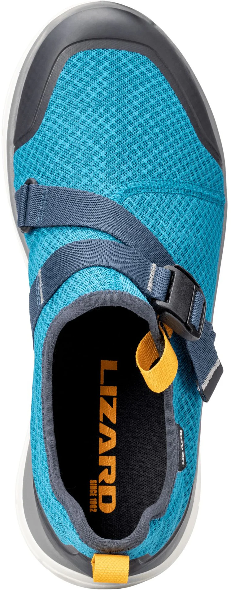 Lizard Way Mens Walking Shoes - Blue - Image 4