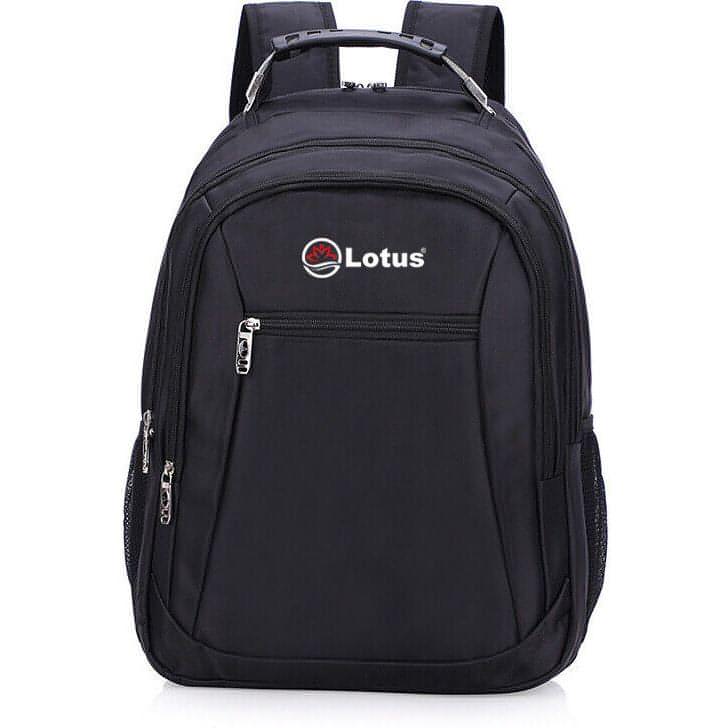 Lotus Classic Laptop Backpack - Black