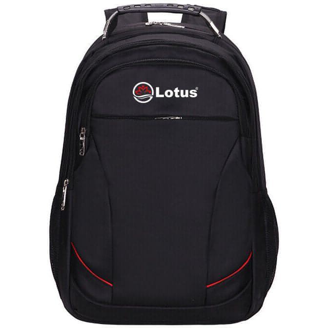 Lotus Classic Laptop Backpack - Black