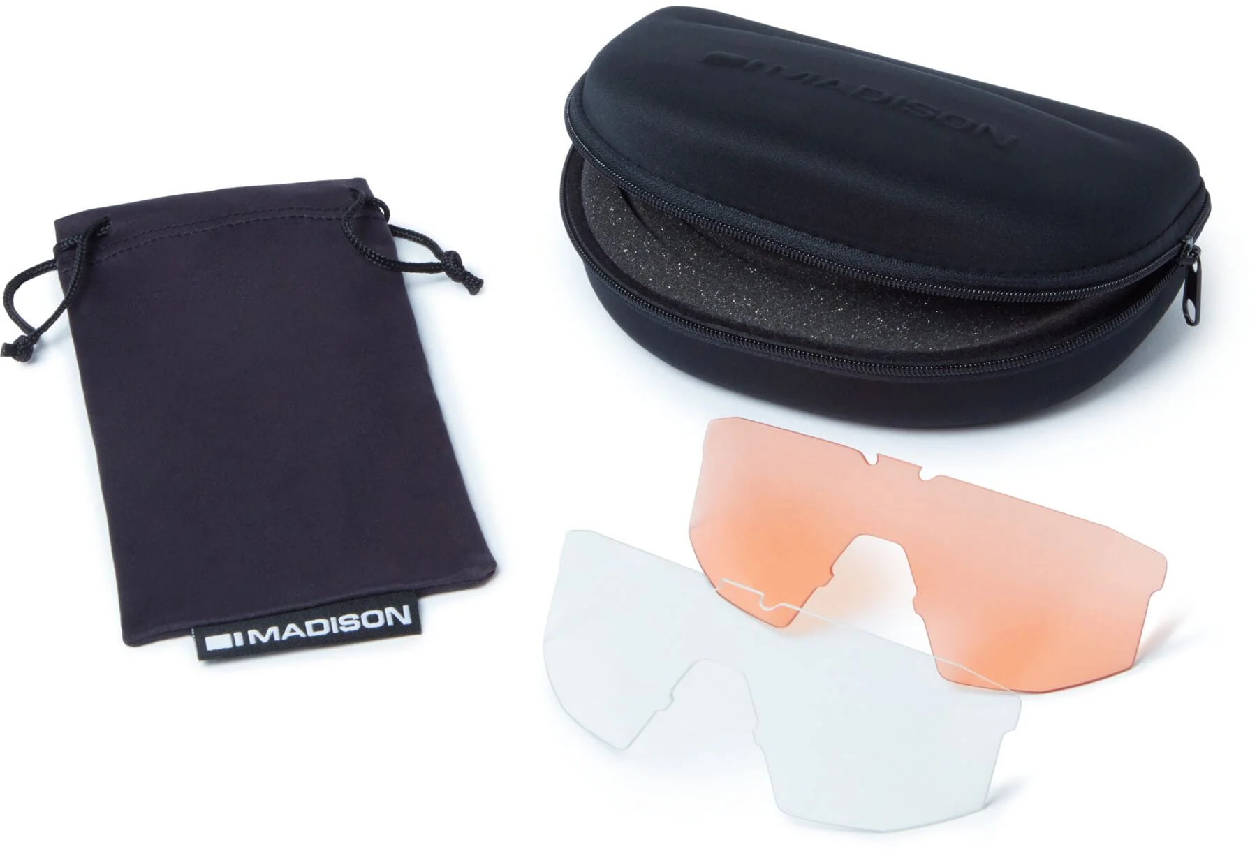 Madison Crypto 3 Lens Pack Cycling Sunglasses - Black - Image 5