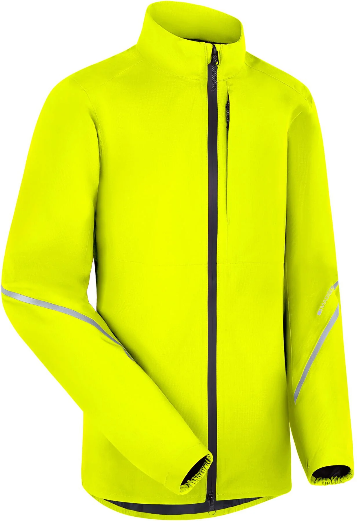 Madison Freewheel Waterproof Womens Cycling Jacket - Yellow - Image 2
