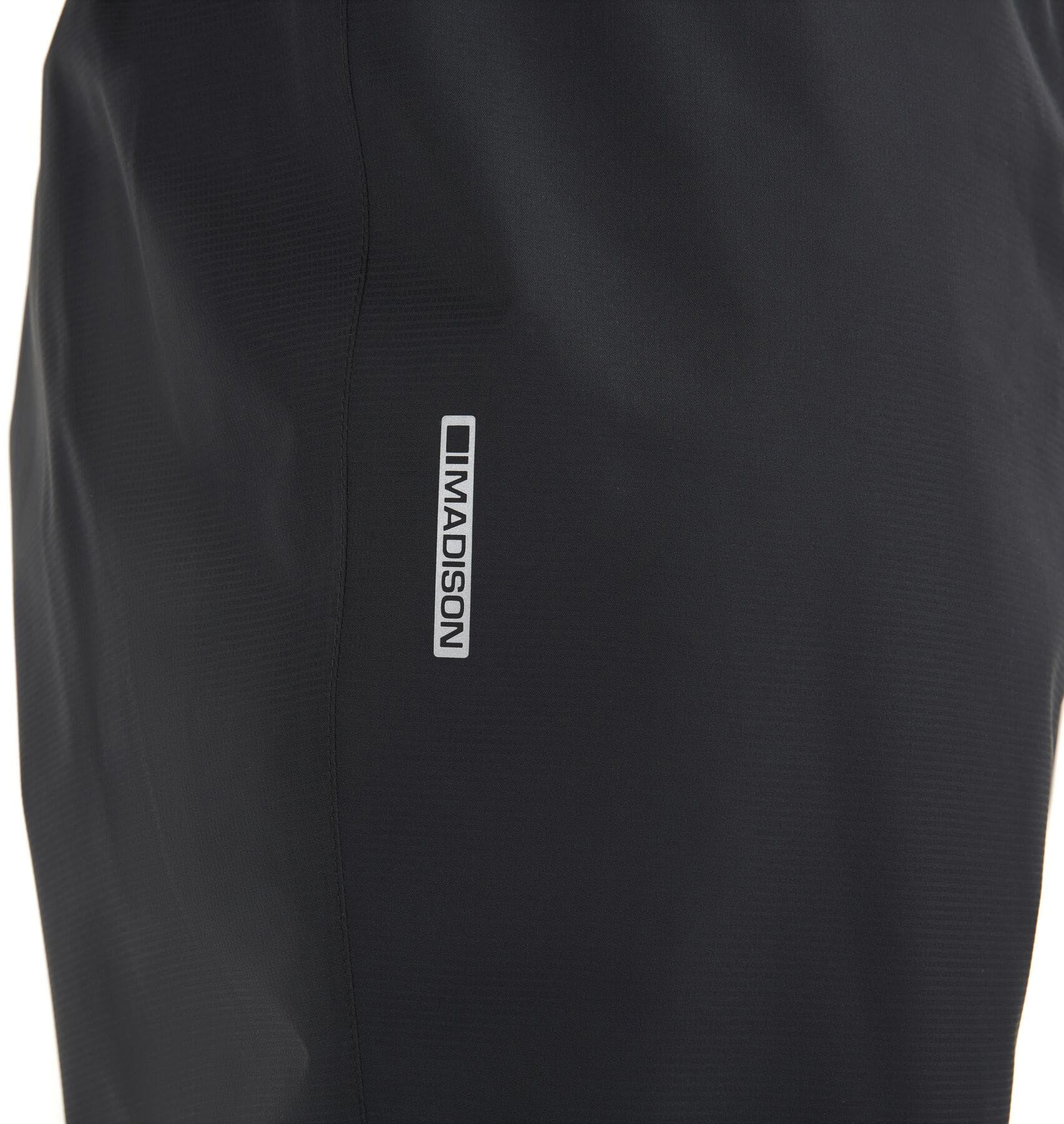 Madison Protec 2-Layer Waterproof Mens Cycling Overtrousers - Black - Image 3