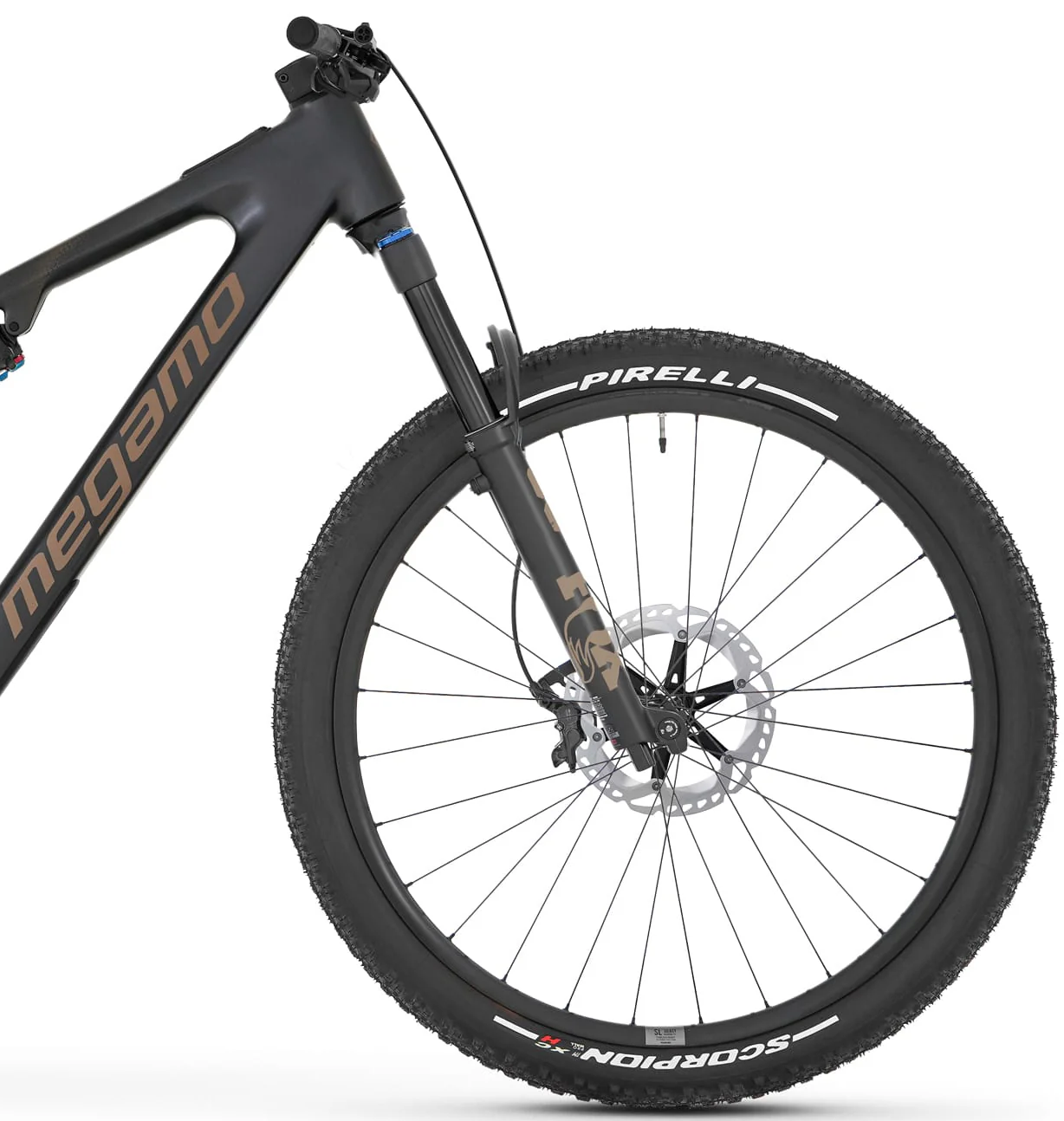 Megamo Reason AIR AL 09 Full Suspension Electric Bike 2026 - Black - Image 3