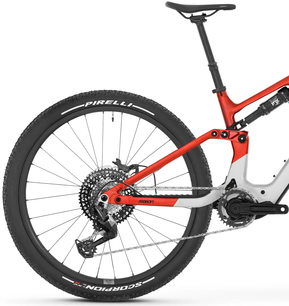 Megamo Reason AIR AL 09 Full Suspension Electric Bike 2026 - Raw - Image 2