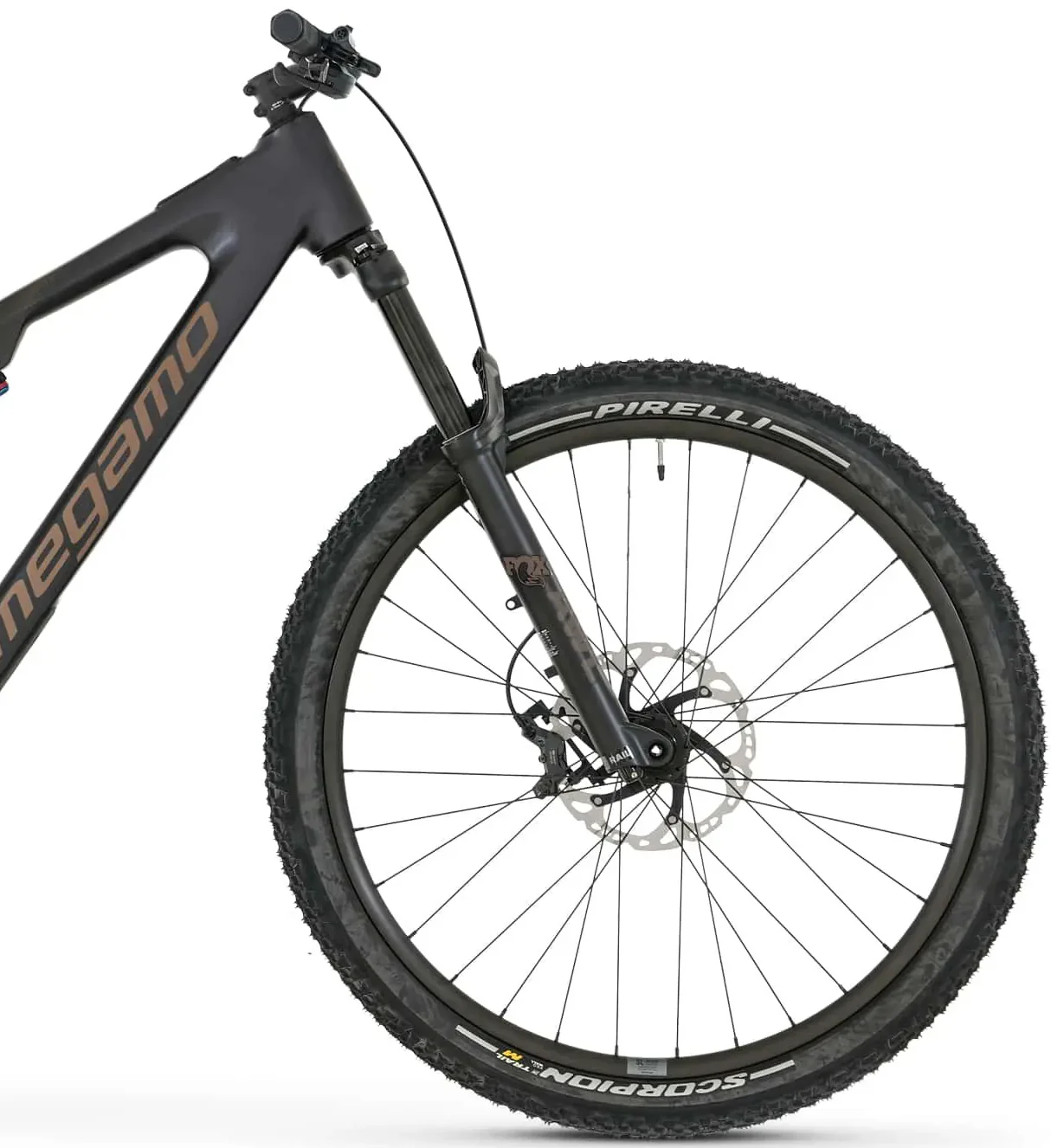 Megamo Reason AIR AL 15 Full Suspension Electric Bike 2026 - Black - Image 3