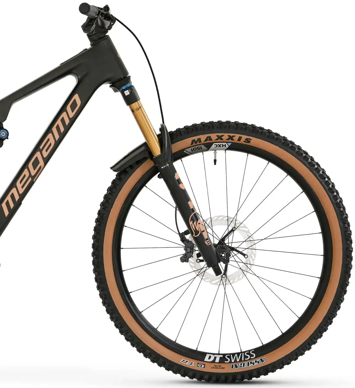 Megamo Reason CRB 01 Carbon Full Suspension Electric Bike 2026 - Black - Image 3