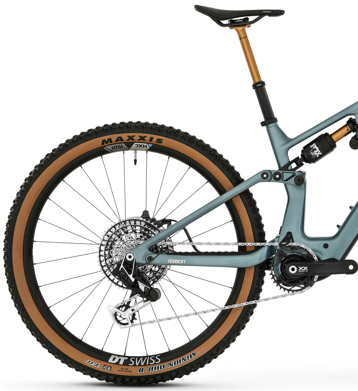 Megamo Reason CRB 01 Carbon Full Suspension Electric Bike 2026 - Blue - Image 2