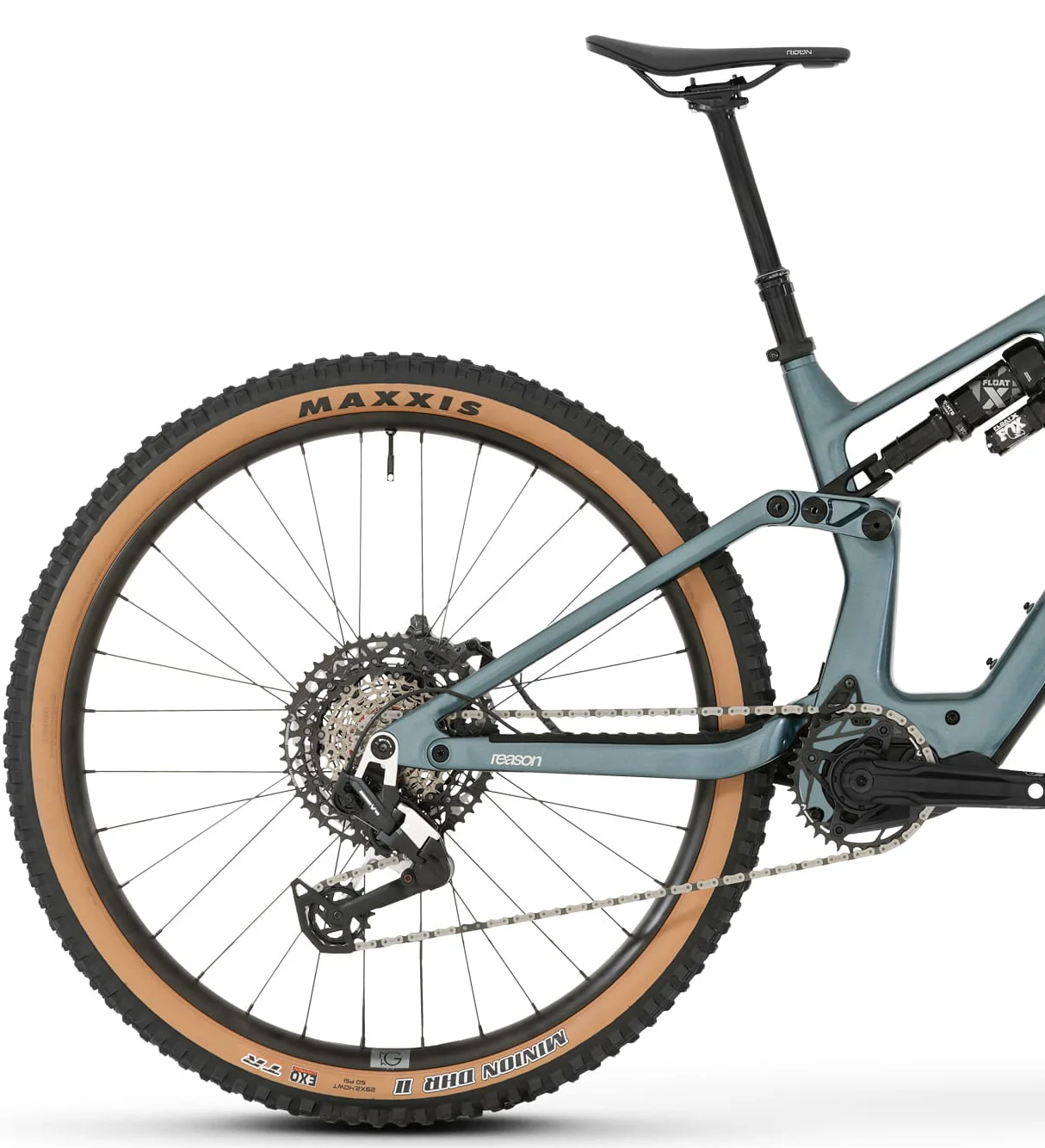 Megamo Reason CRB 05 Carbon Full Suspension Electric Bike 2026 - Blue - Image 2
