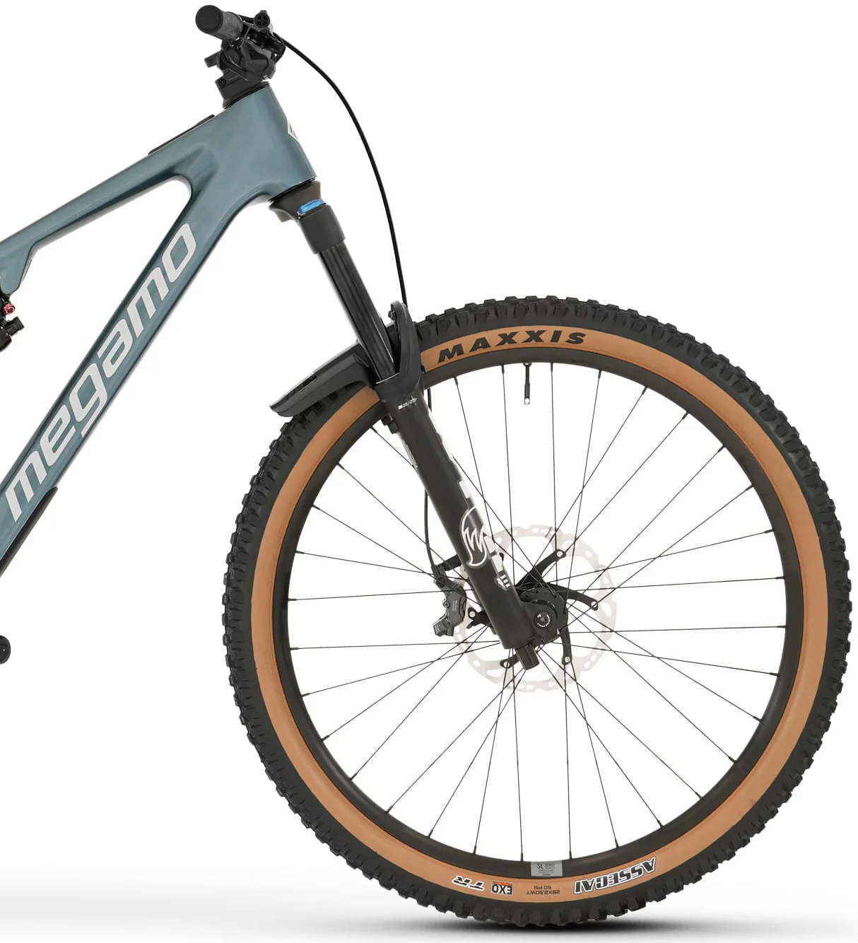 Megamo Reason CRB 05 Carbon Full Suspension Electric Bike 2026 - Blue - Image 3
