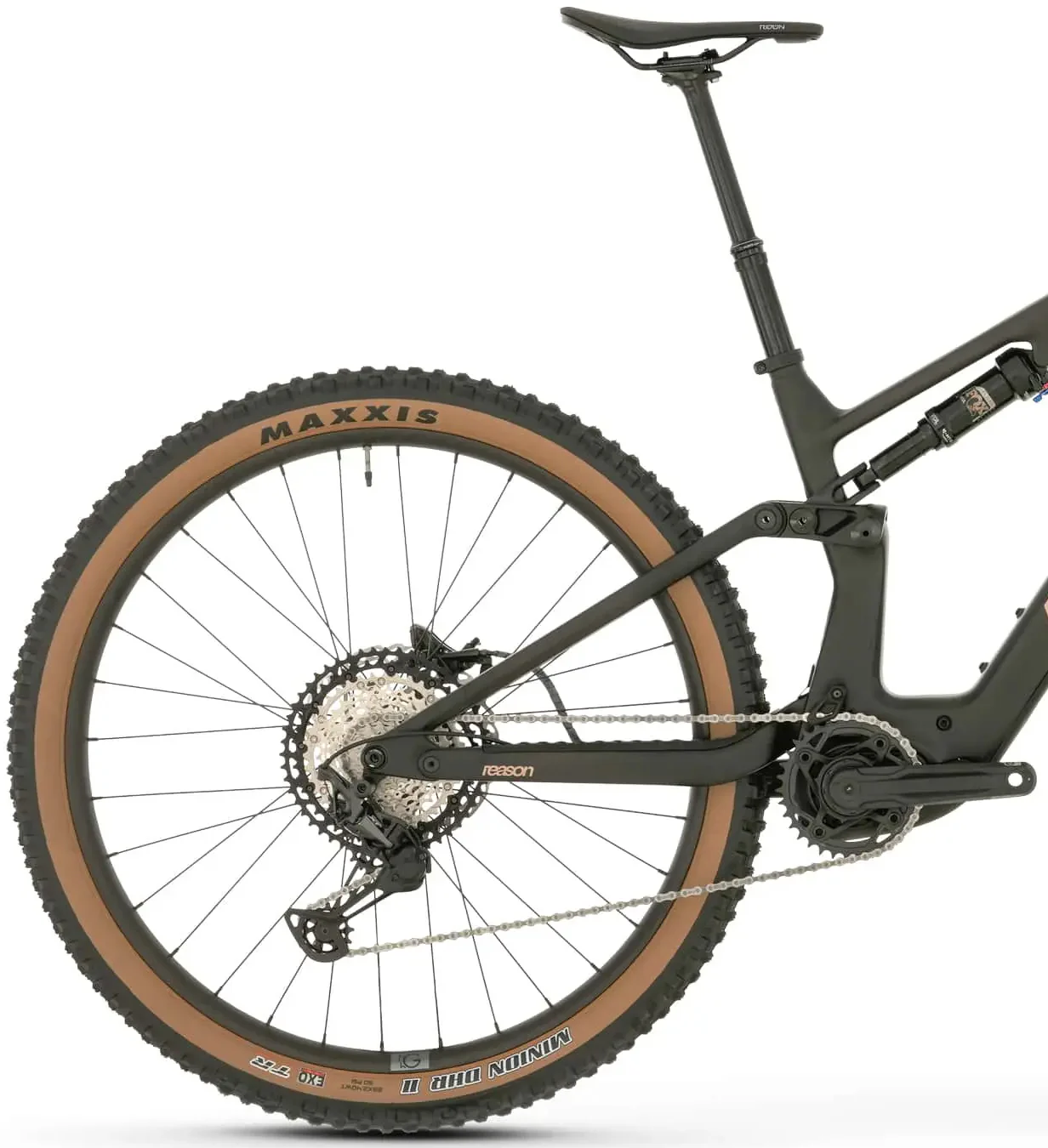 Megamo Reason CRB 07 Carbon Full Suspension Electric Bike 2026 - Black - Image 2
