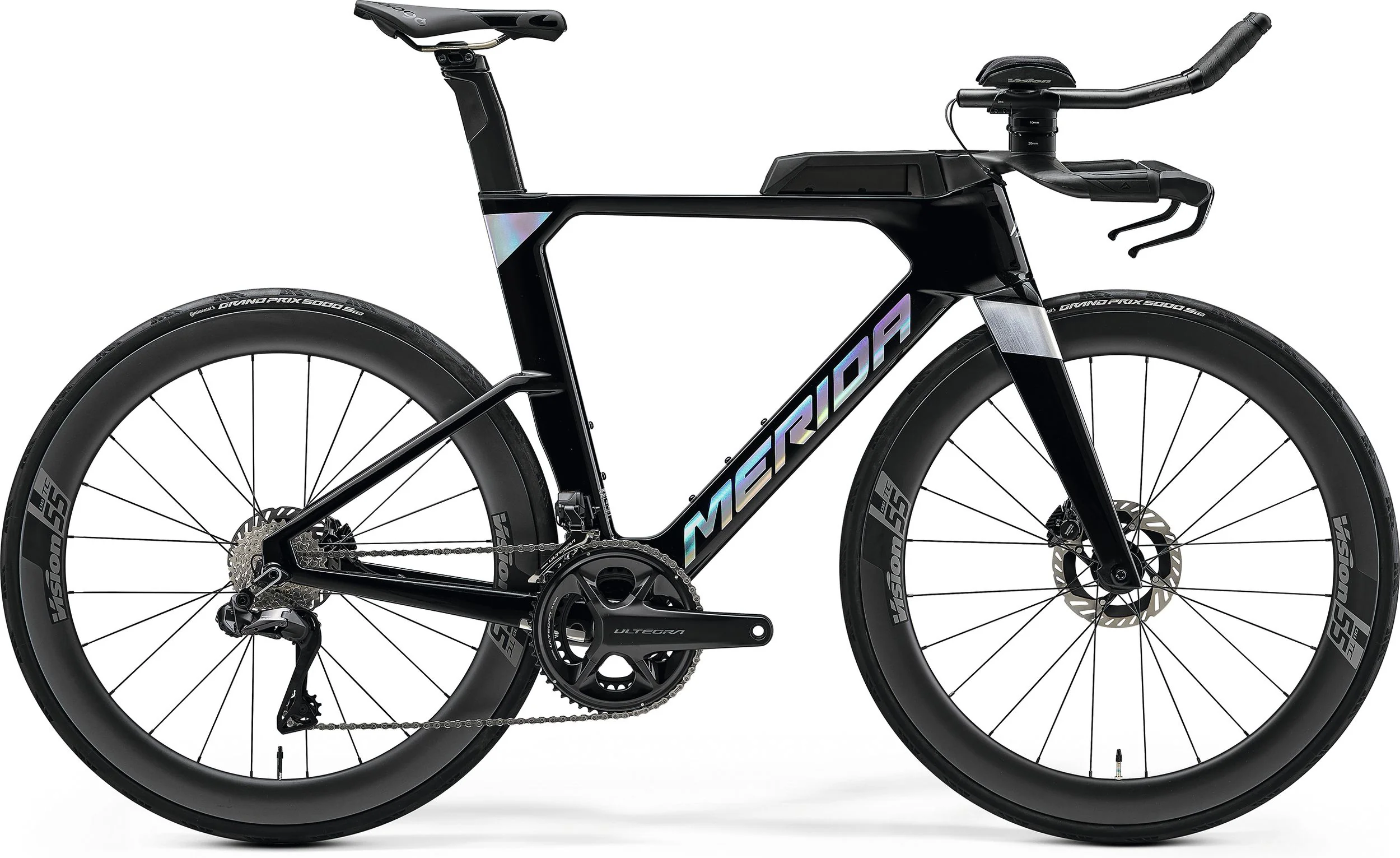 Merida Time Warp Tri Limited Time Trial Bike 2025 - Black