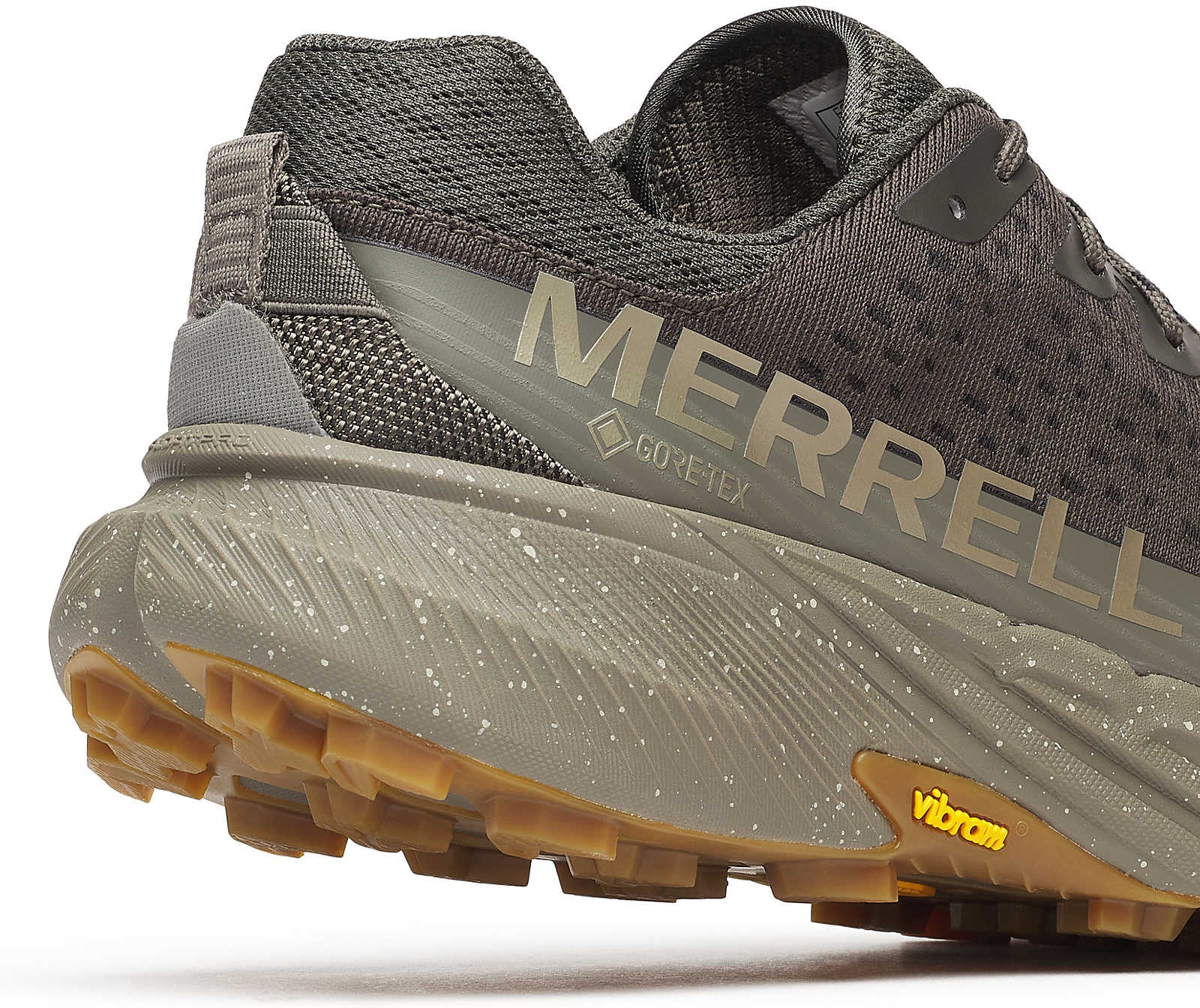 Merrell Agility Peak 5 GORE-TEX Mens Trail Running Shoes - Grey - Image 7