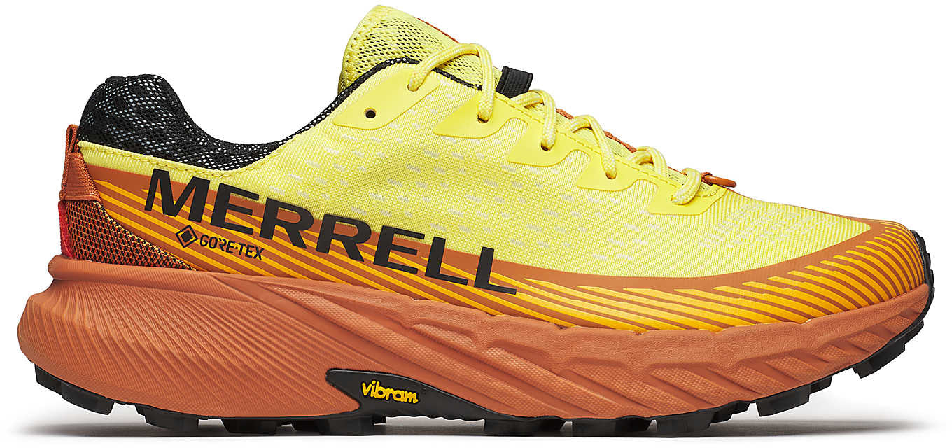 Merrell Agility Peak 5 GORE-TEX Mens Trail Running Shoes - Yellow