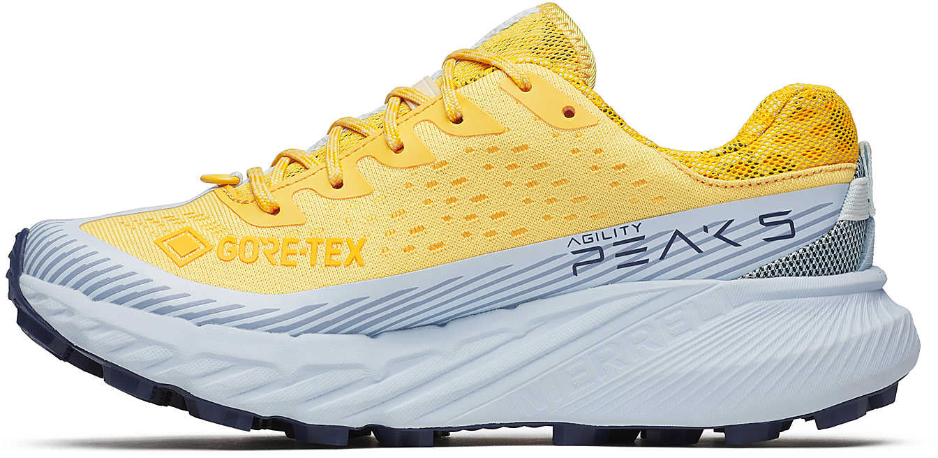 Merrell Agility Peak 5 GORE-TEX Womens Trail Running Shoes - Yellow - Image 3
